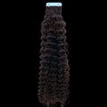 Afro Kinky Curly 100% Human Hair Tape In Extensions by Private Label