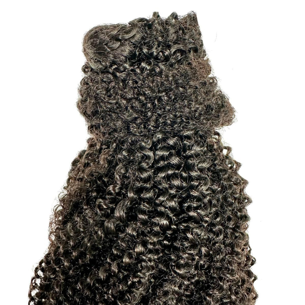 Afro Kinky Curly 100% Human Hair Ponytail Extension by Private Label
