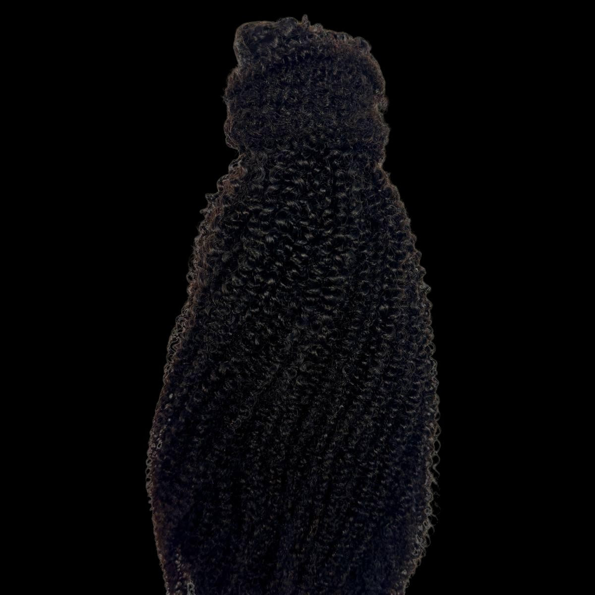 Afro Kinky Curly 100% Human Hair Ponytail Extension by Private Label
