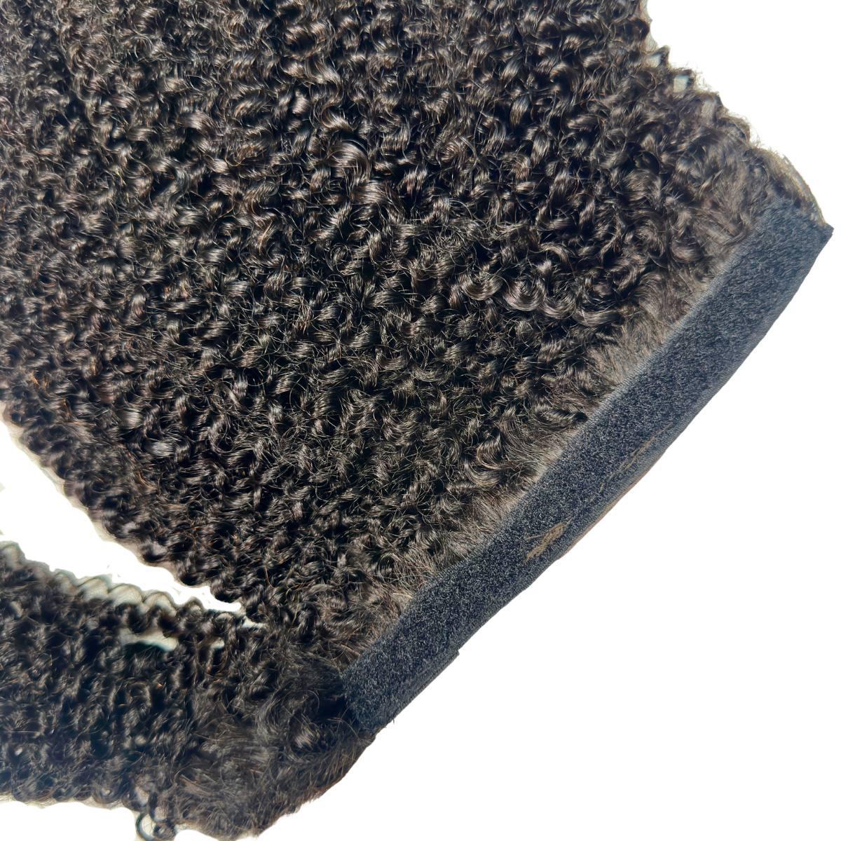 Afro Kinky Curly 100% Human Hair Ponytail Extension by Private Label