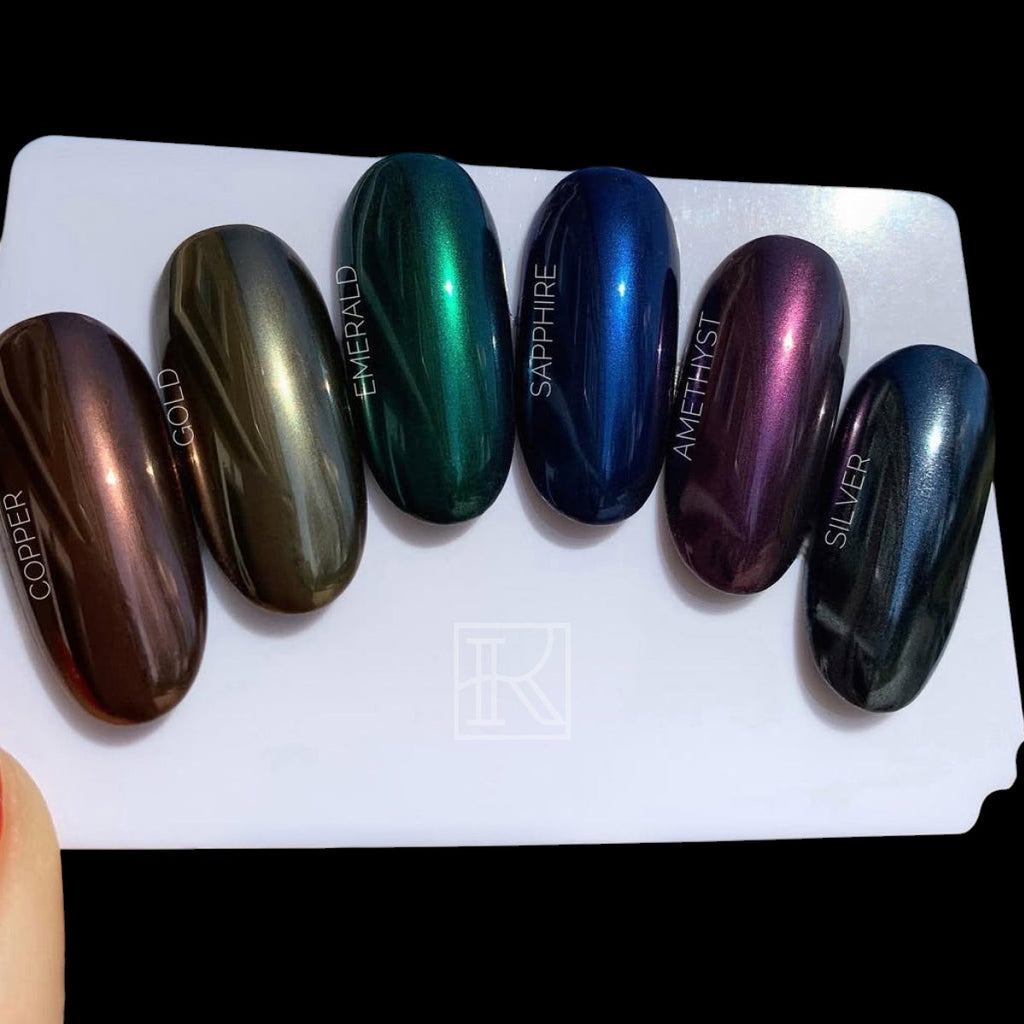 Akzentz - Gel-Play Pearlescent Powder Kit (6 x 1g) by kvadrat store
