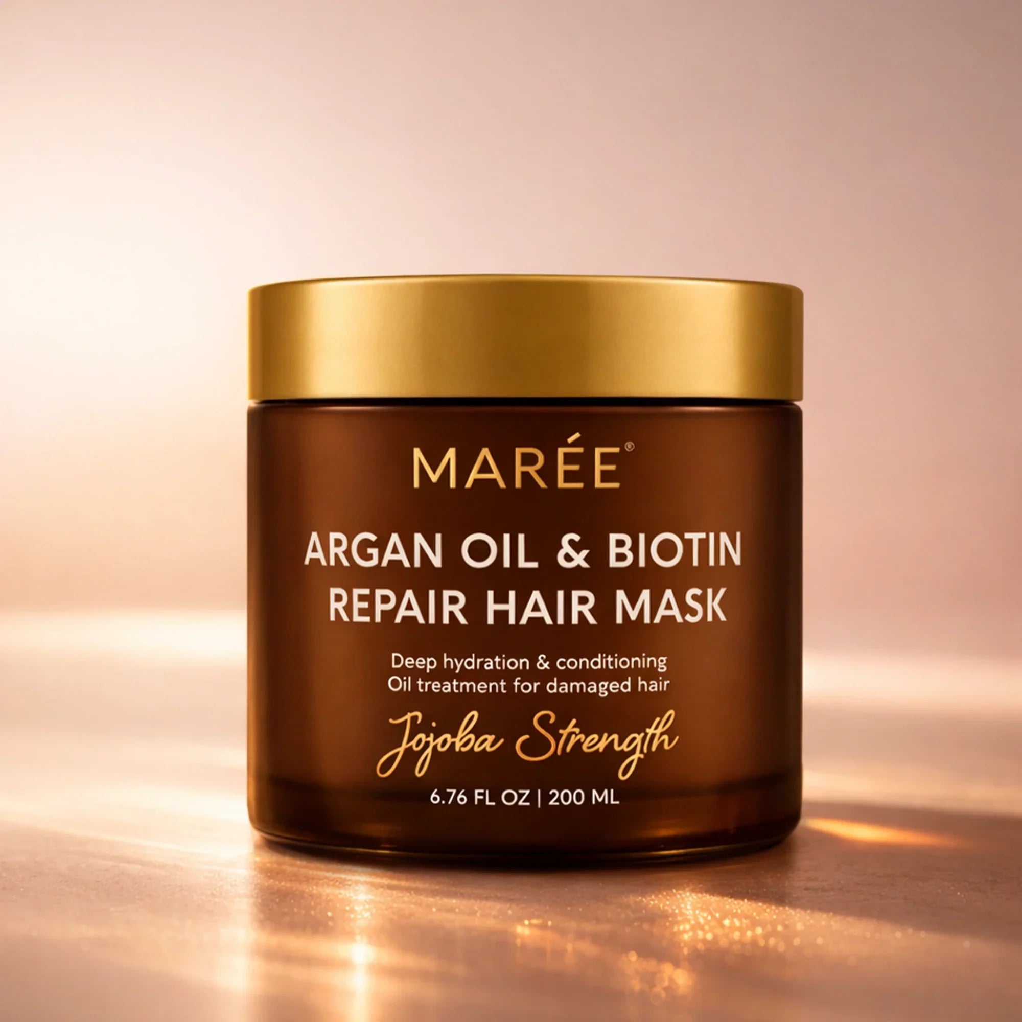 Argan Oil & Biotin Hair Repair Mask by Maree
