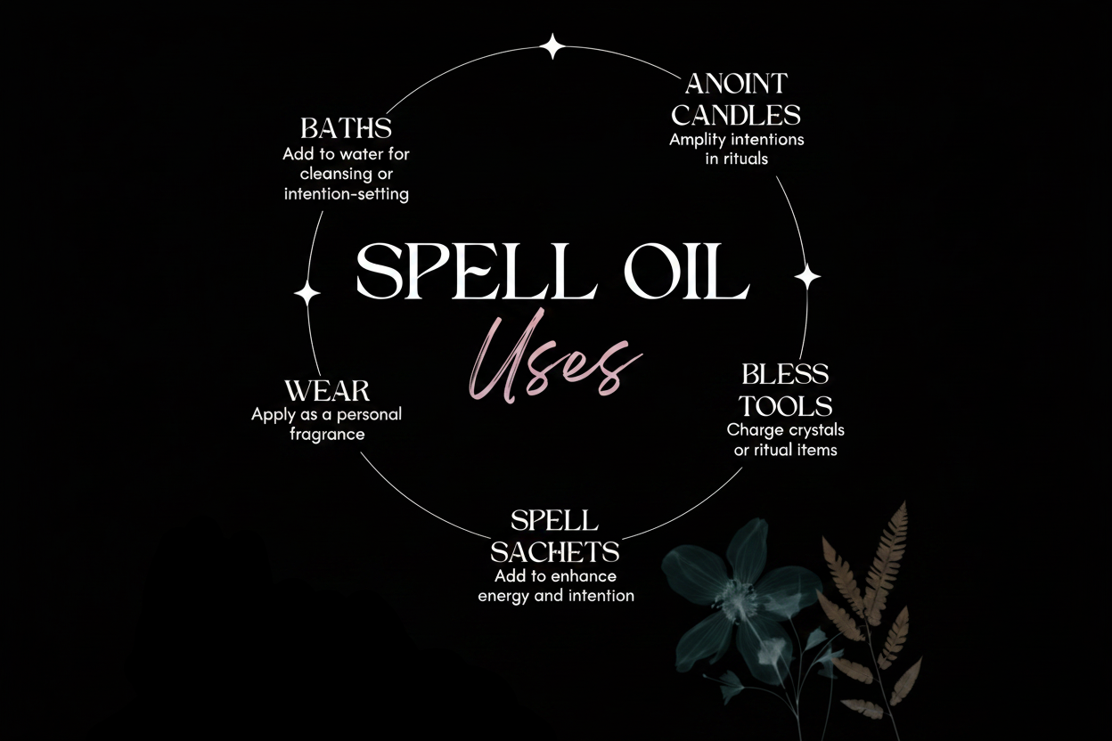 Attraction Spell Oil — Magnetism & Romance Ritual Oil by Circe Boutique