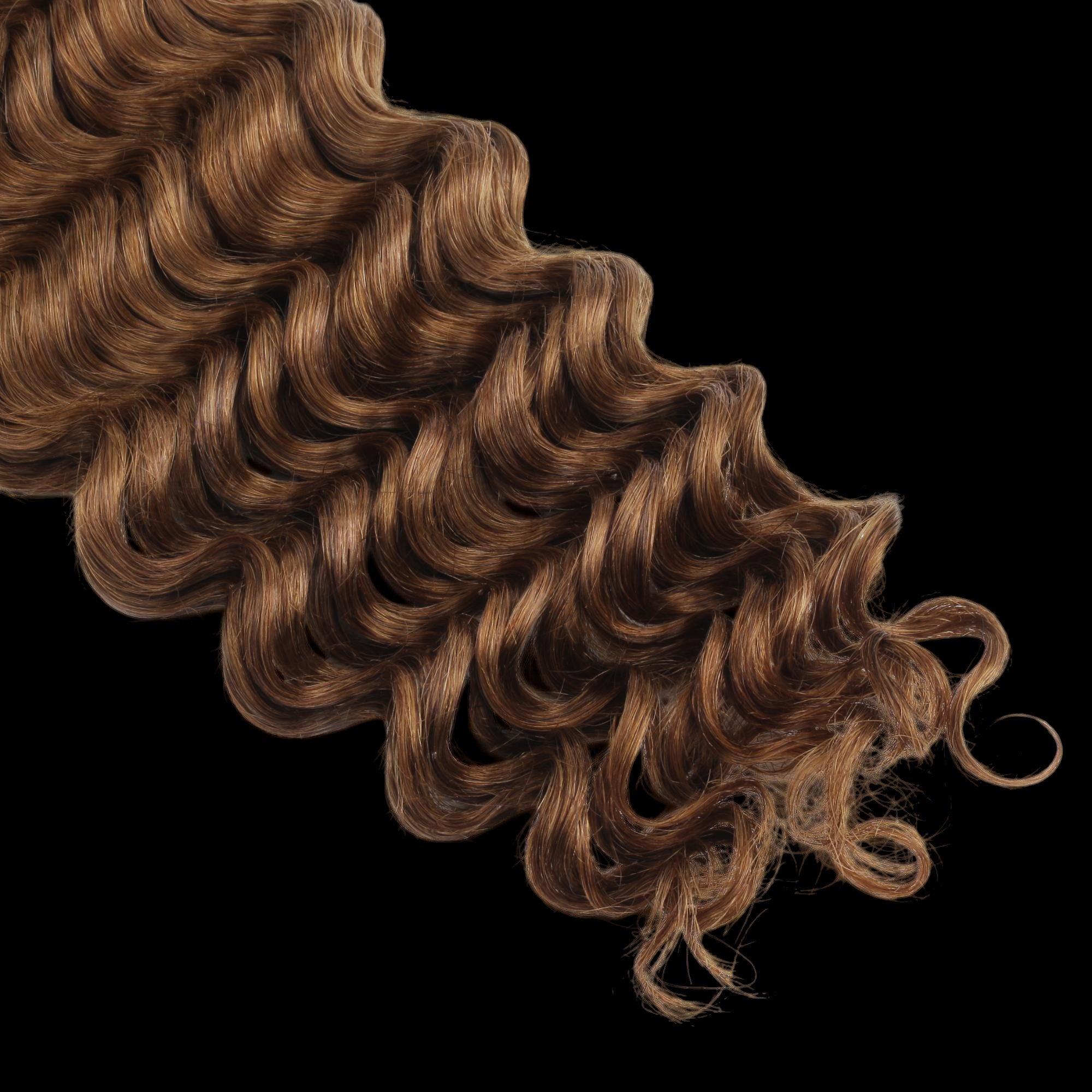 Auburn Deep Wave Bulk 100% Human Braiding Hair by Private Label
