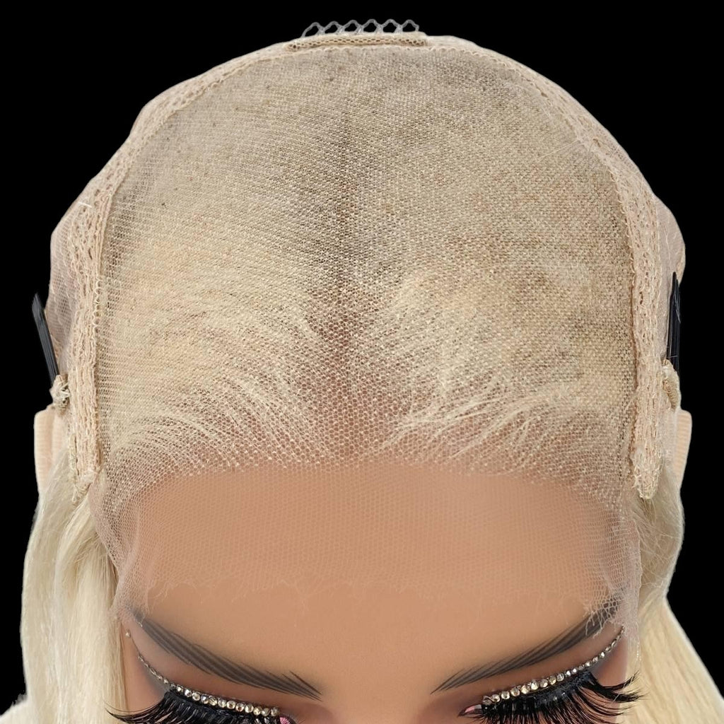 Aurora Glueless 5x5 HD Lace Professionally Colored 100% Human Hair Closure Wig by Private Label
