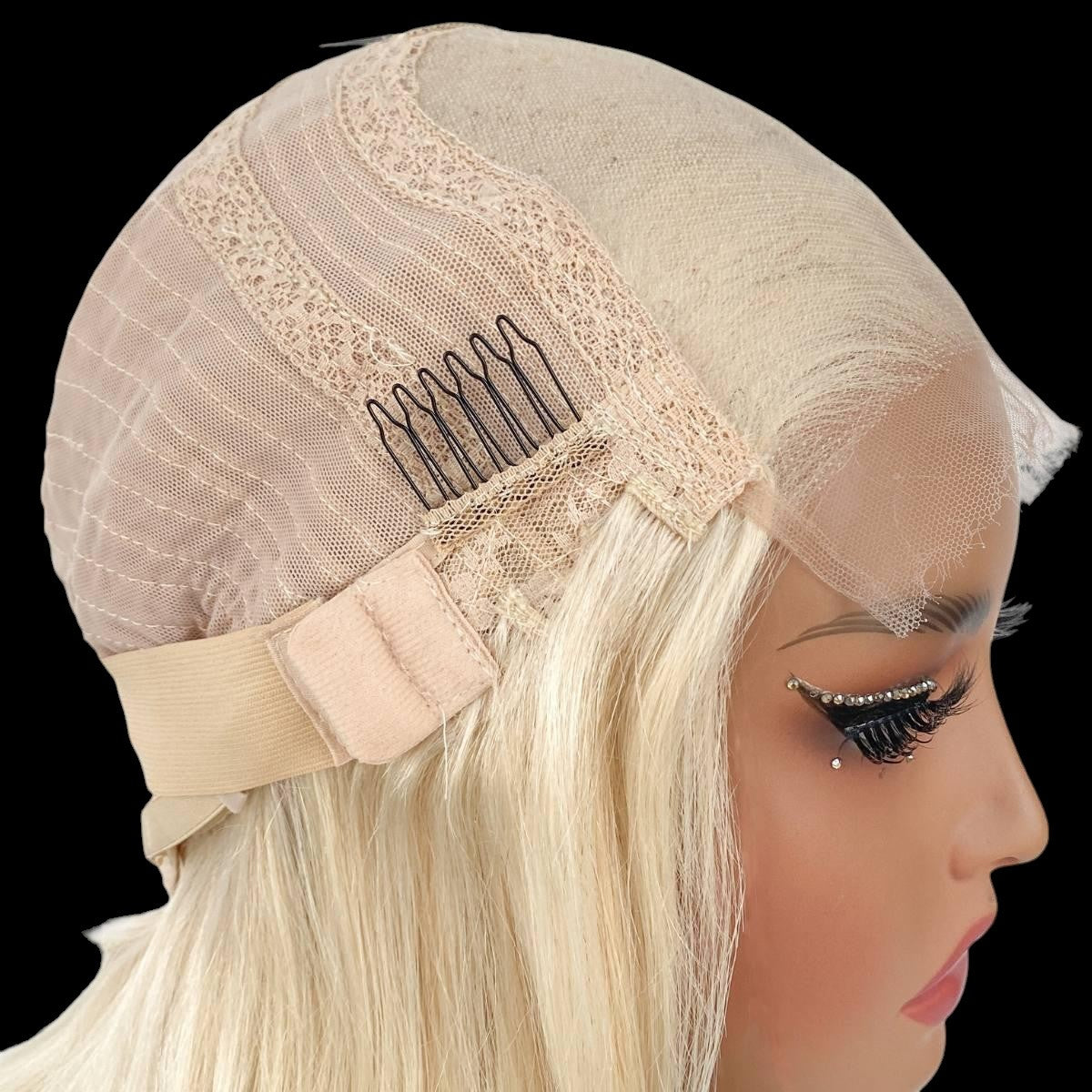 Aurora Glueless 5x5 HD Lace Professionally Colored 100% Human Hair Closure Wig by Private Label