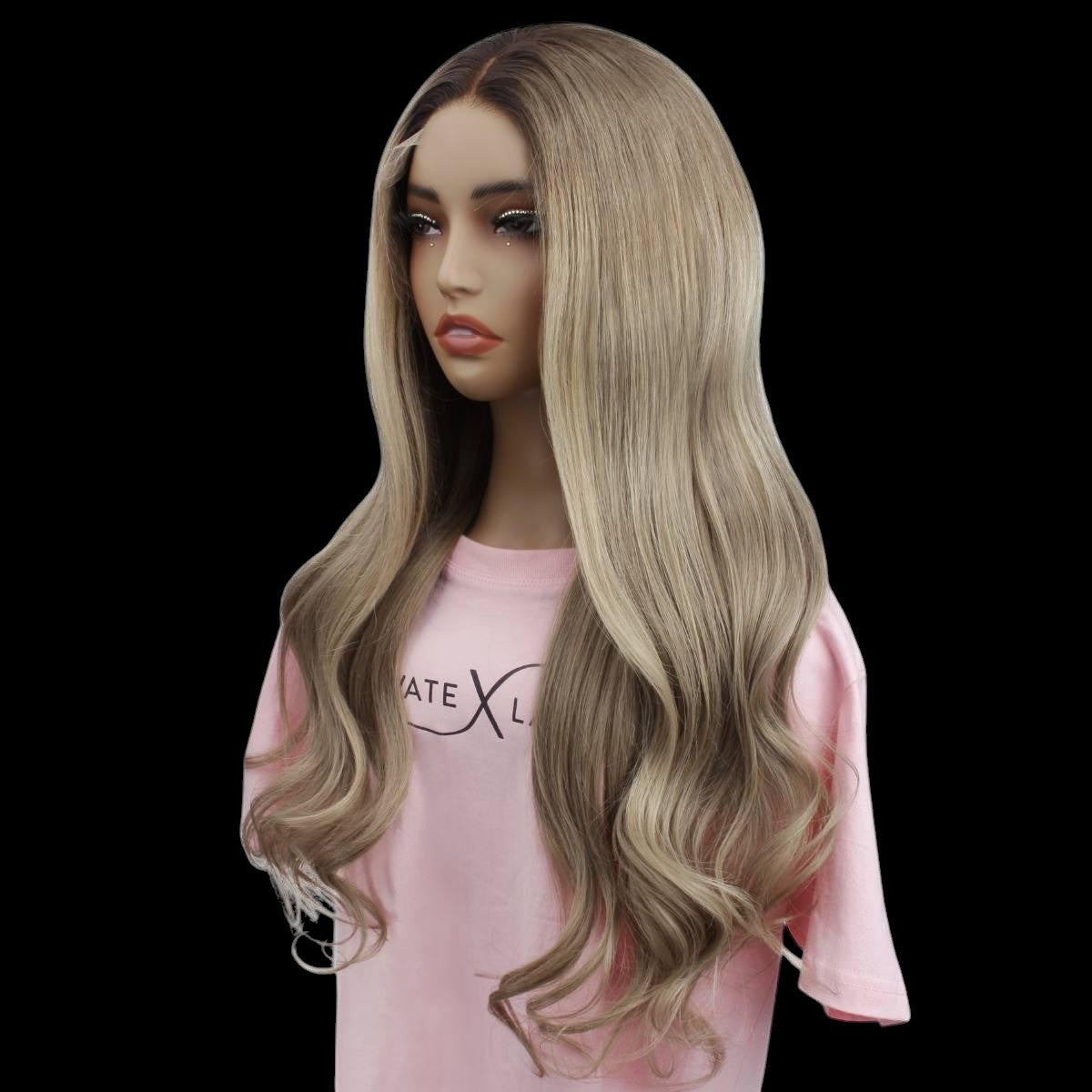 Autumn Glueless 5x5 HD Lace Professionally Colored 100% Human Hair Closure Wig by Private Label