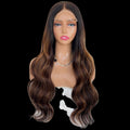 Ava Glueless 5x5 HD Lace Professionally Colored 100% Human Hair Closure Wig by Private Label