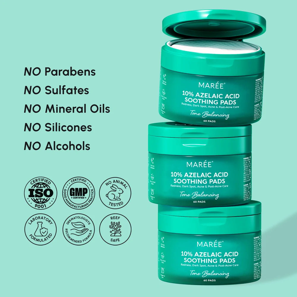 Azelaic Acid Soothing Pads by Maree