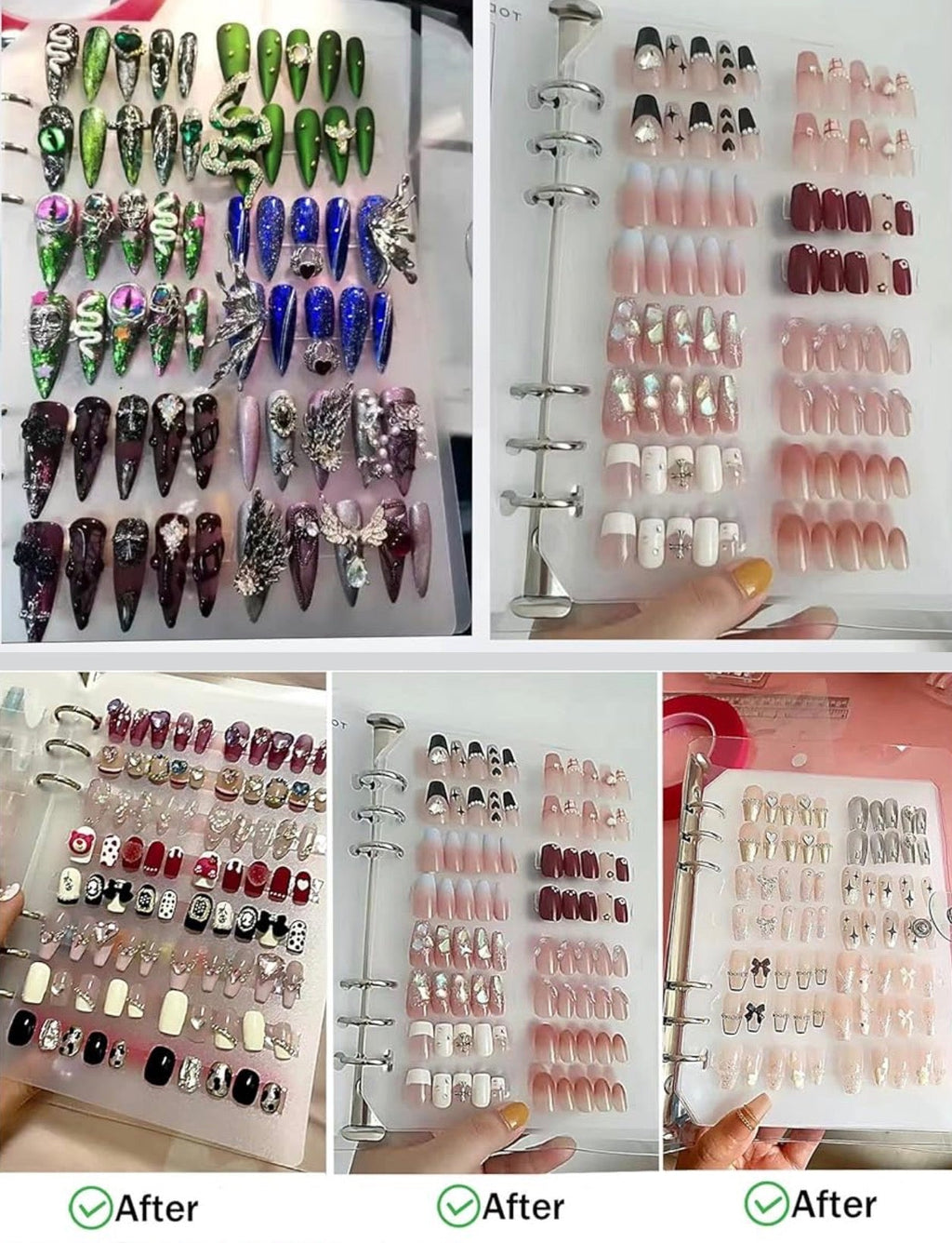 Nail Storage Book