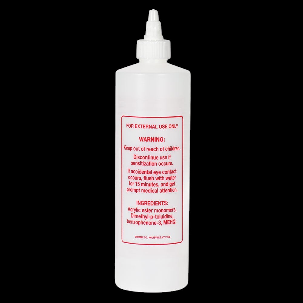 Soft 'N Style Imprinted Liquid Monomer Bottle - 16oz by Beauty Supply 123 Outlet