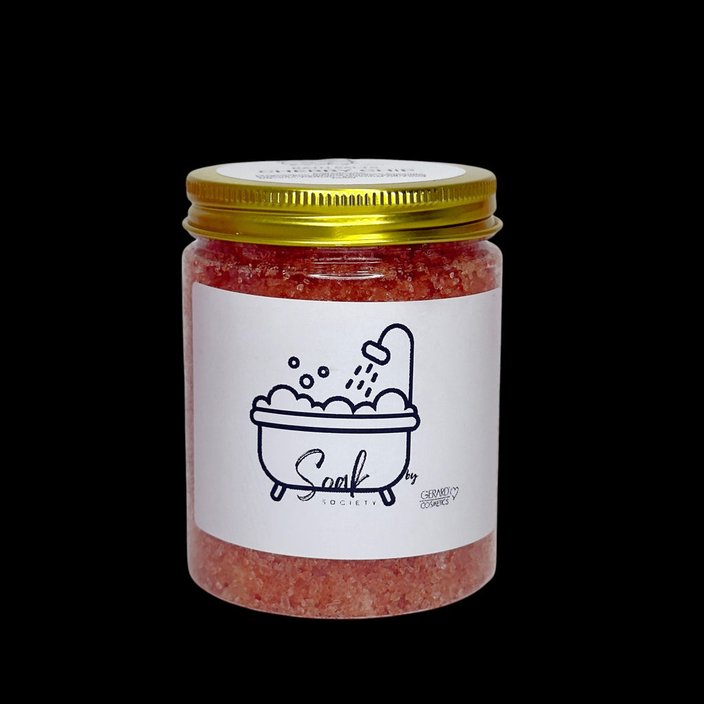 Soak Society Bath Salts - Cherry Chip by Gerard Cosmetics