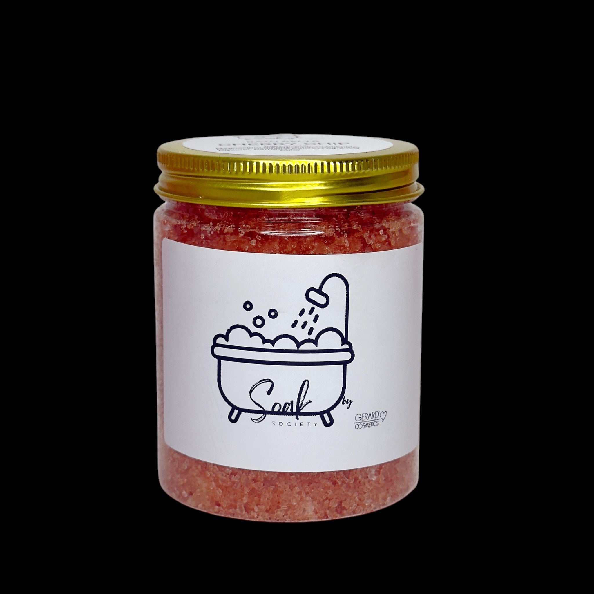 Soak Society Bath Salts - Cherry Chip by Gerard Cosmetics