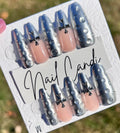 Handmade Silver Chrome Water Nails