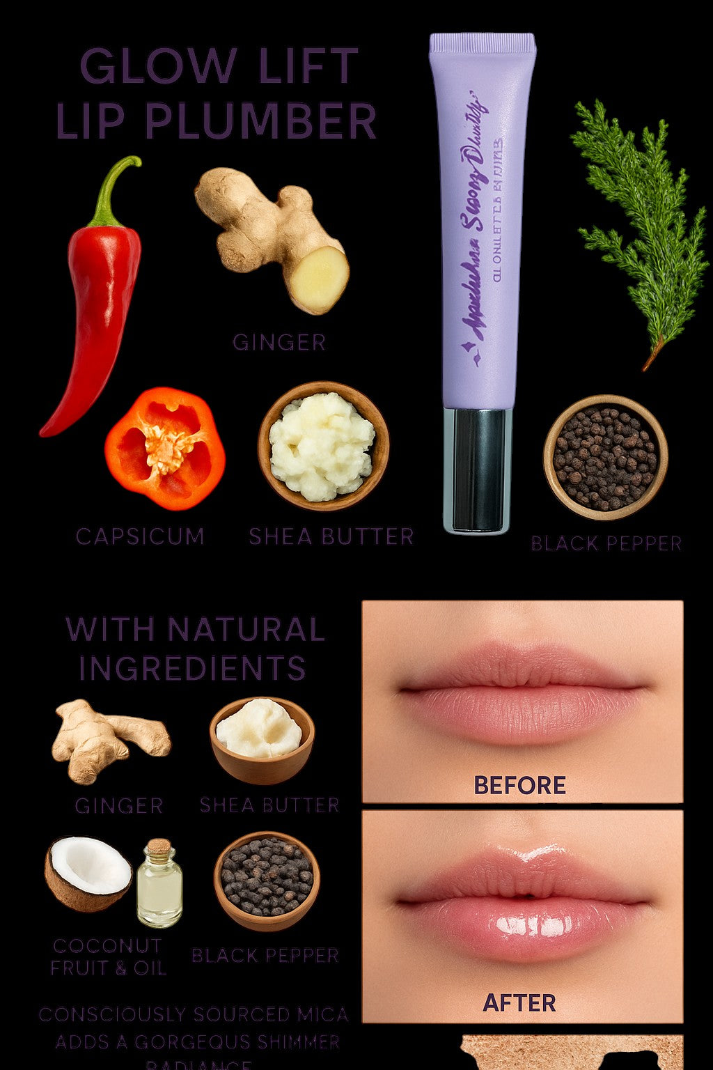 Ashunta Sheriff Beauty Glow Lift Lip Plumper by Ashunta Sheriff Beauty