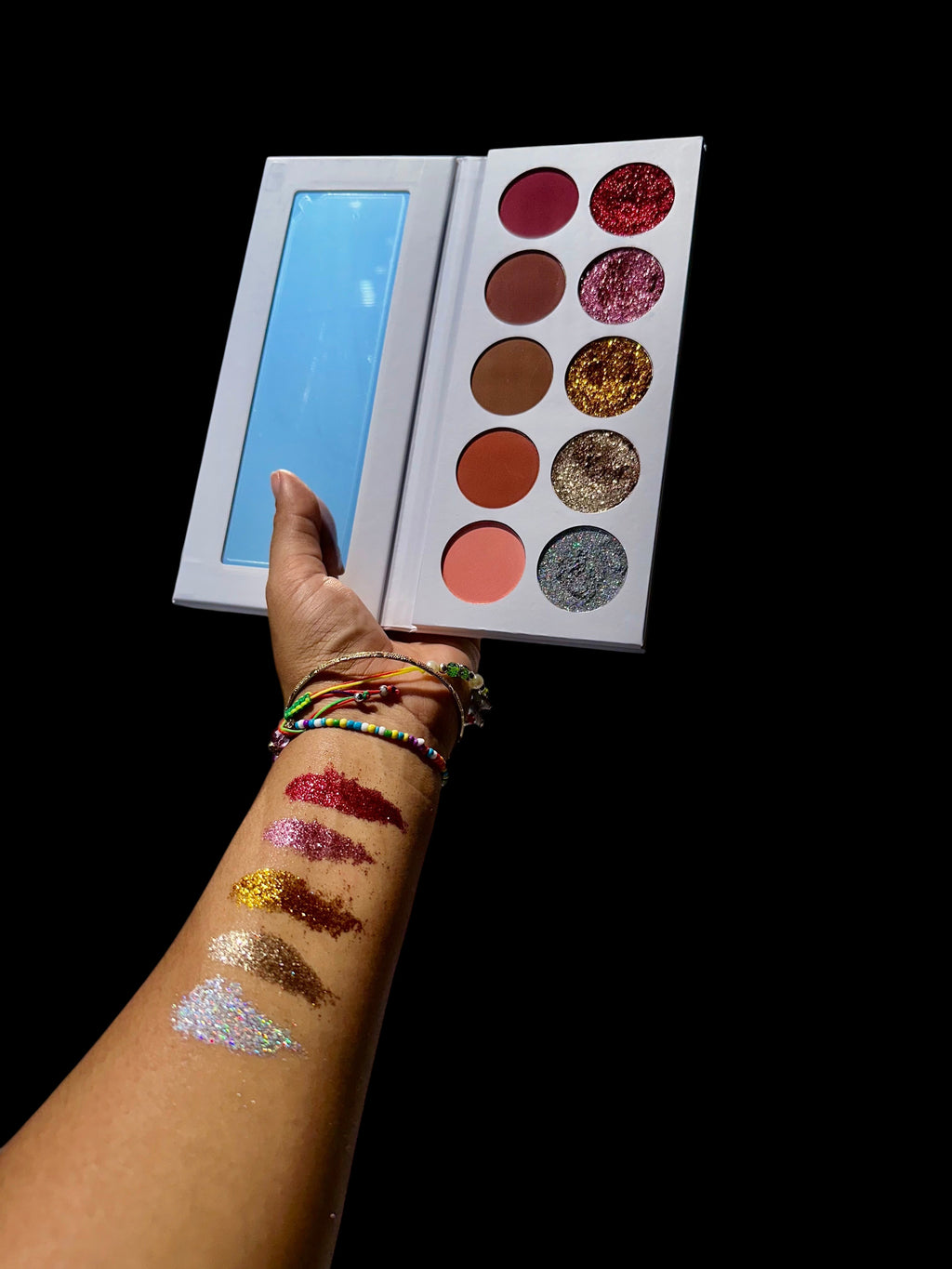 Ashunta Sheriff Beauty Unicorn II Glitter & Matte Shadow Palette by Ashunta Sheriff Beauty