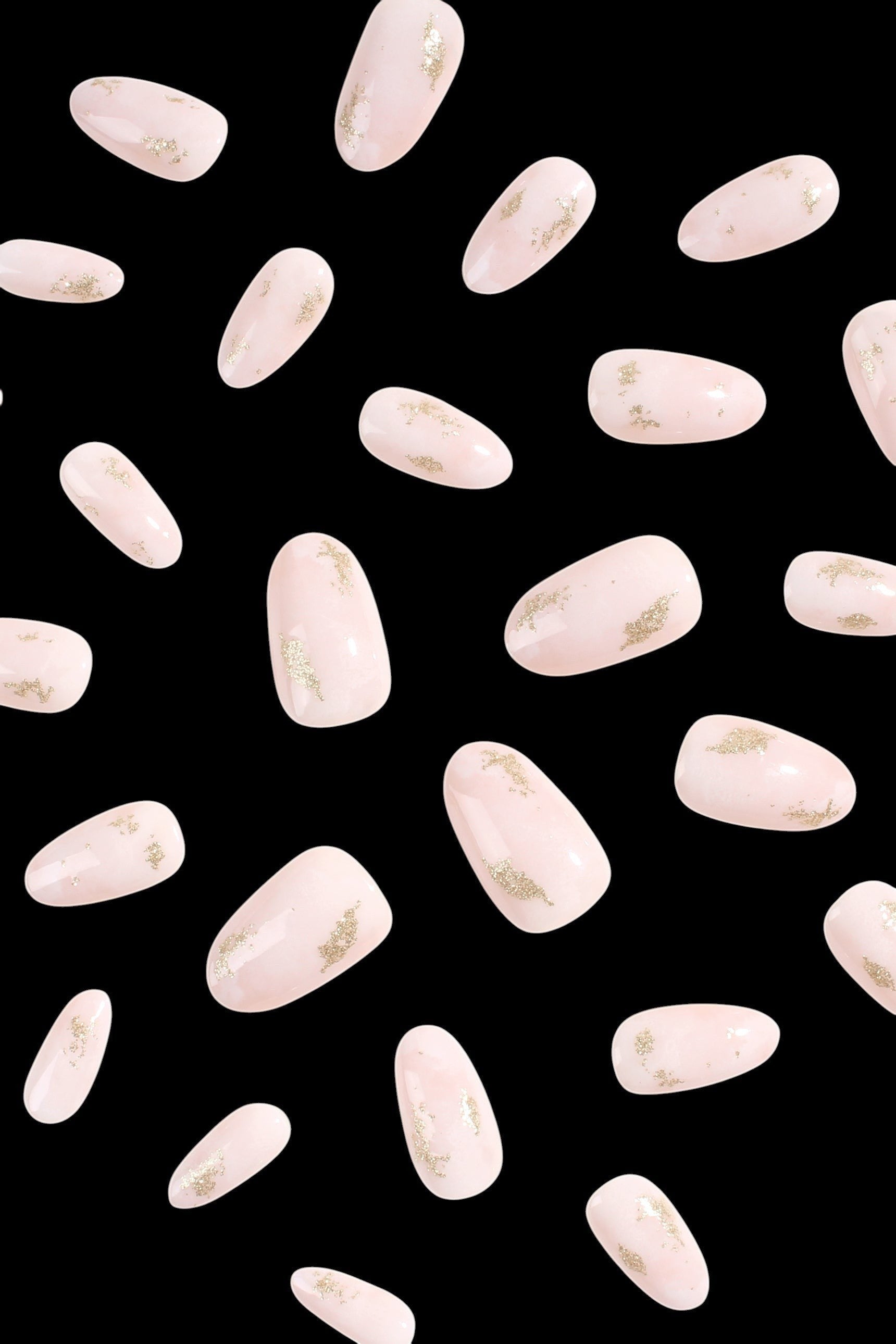Hushed Shimmer | Soft & Durable Press-On Nails by Bonmuz
