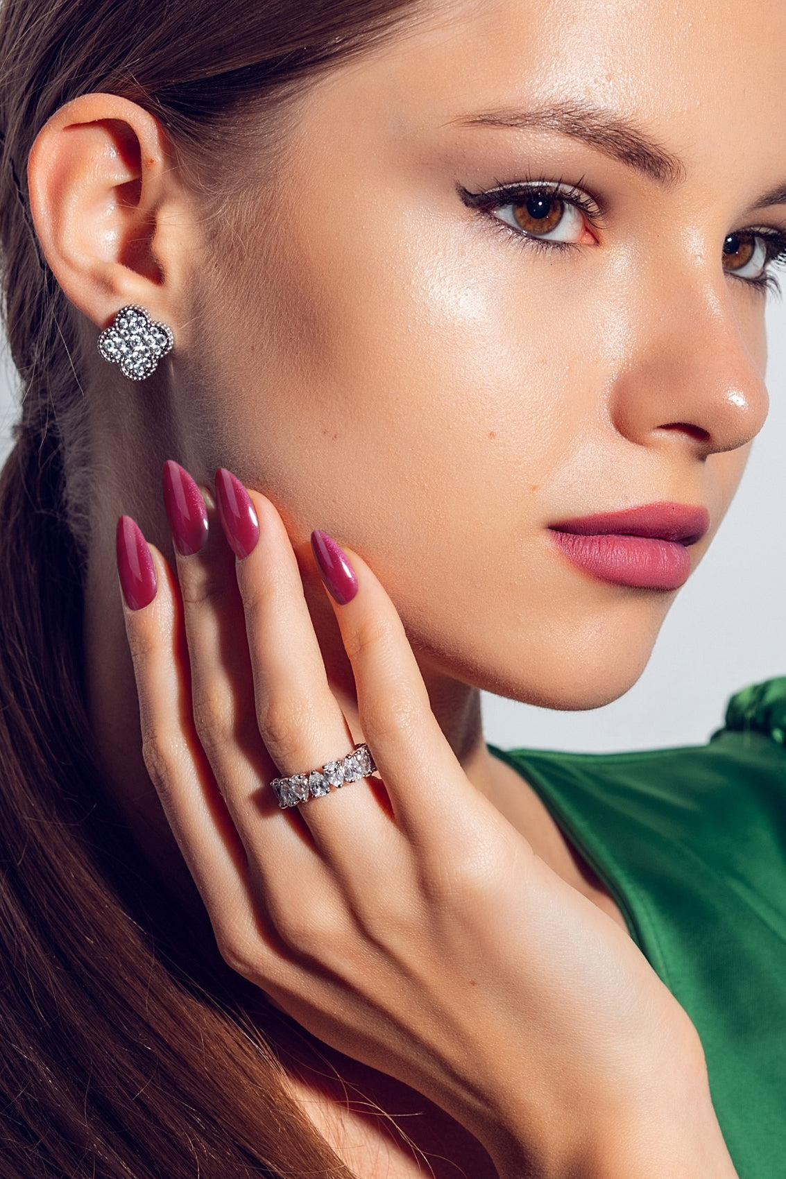 Rose Quartz | Soft & Durable Press-On Nails by Bonmuz