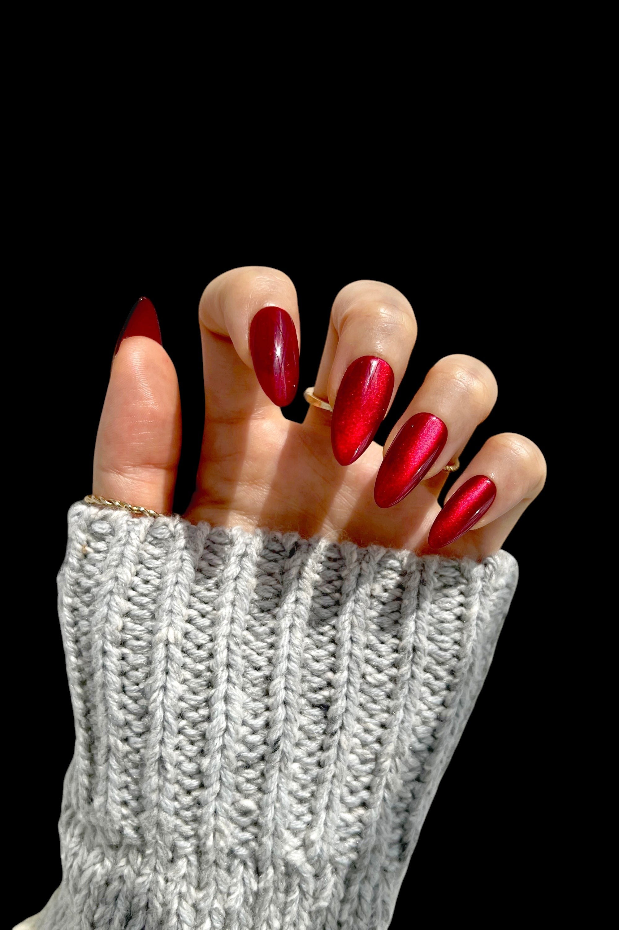Ruby Quartz | Soft & Durable Press-On Nails by Bonmuz