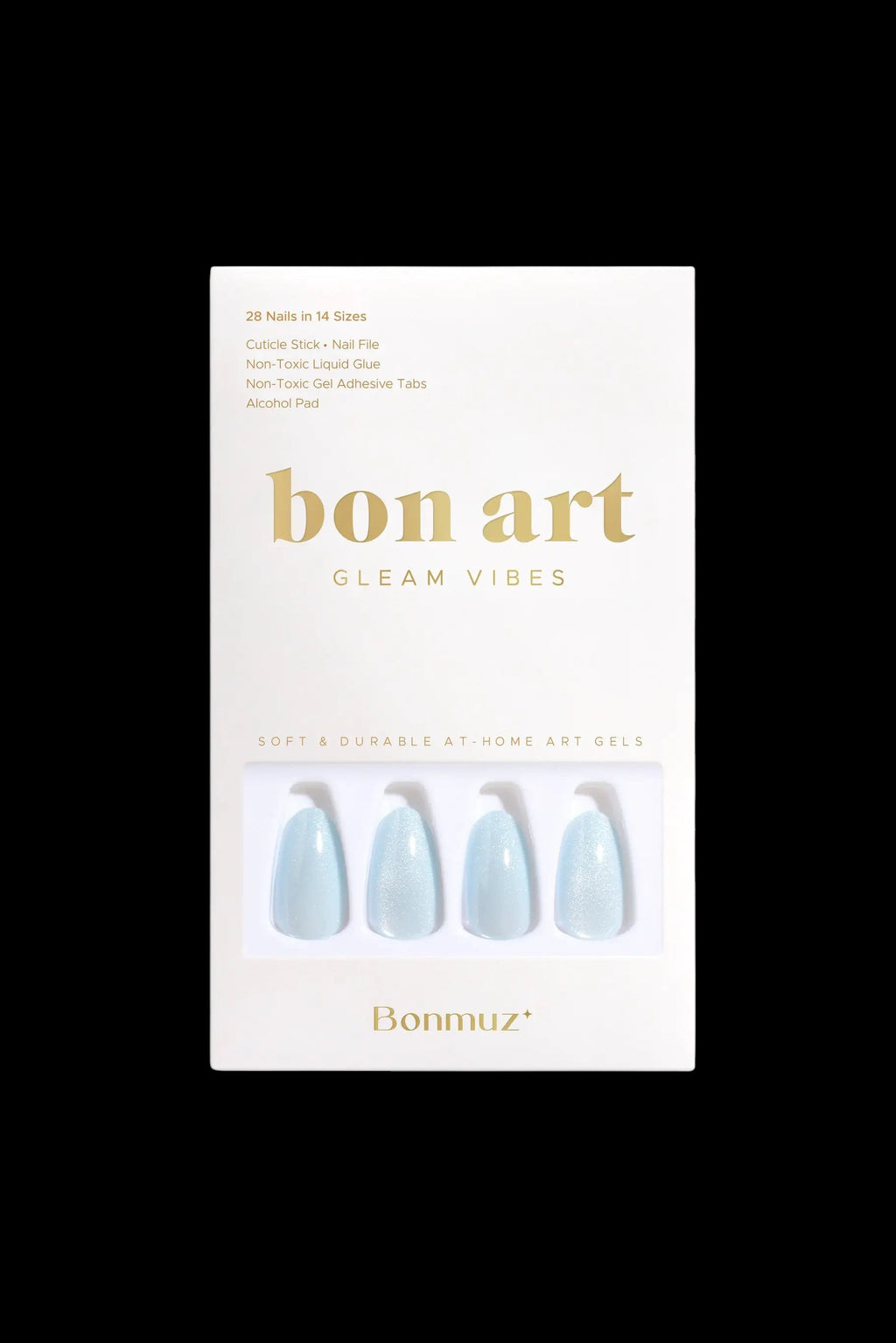 Glacial Quartz | Soft & Durable Press-On Nails by Bonmuz