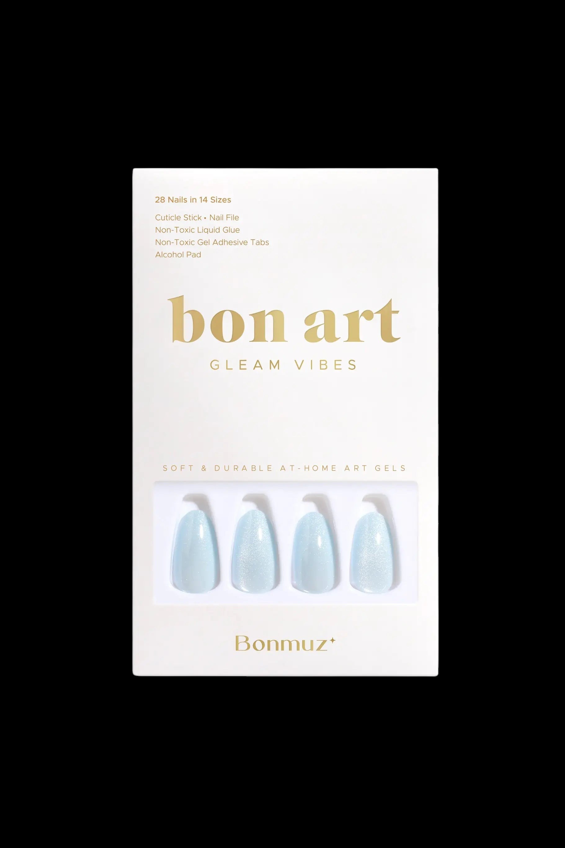 Glacial Quartz | Soft & Durable Press-On Nails by Bonmuz