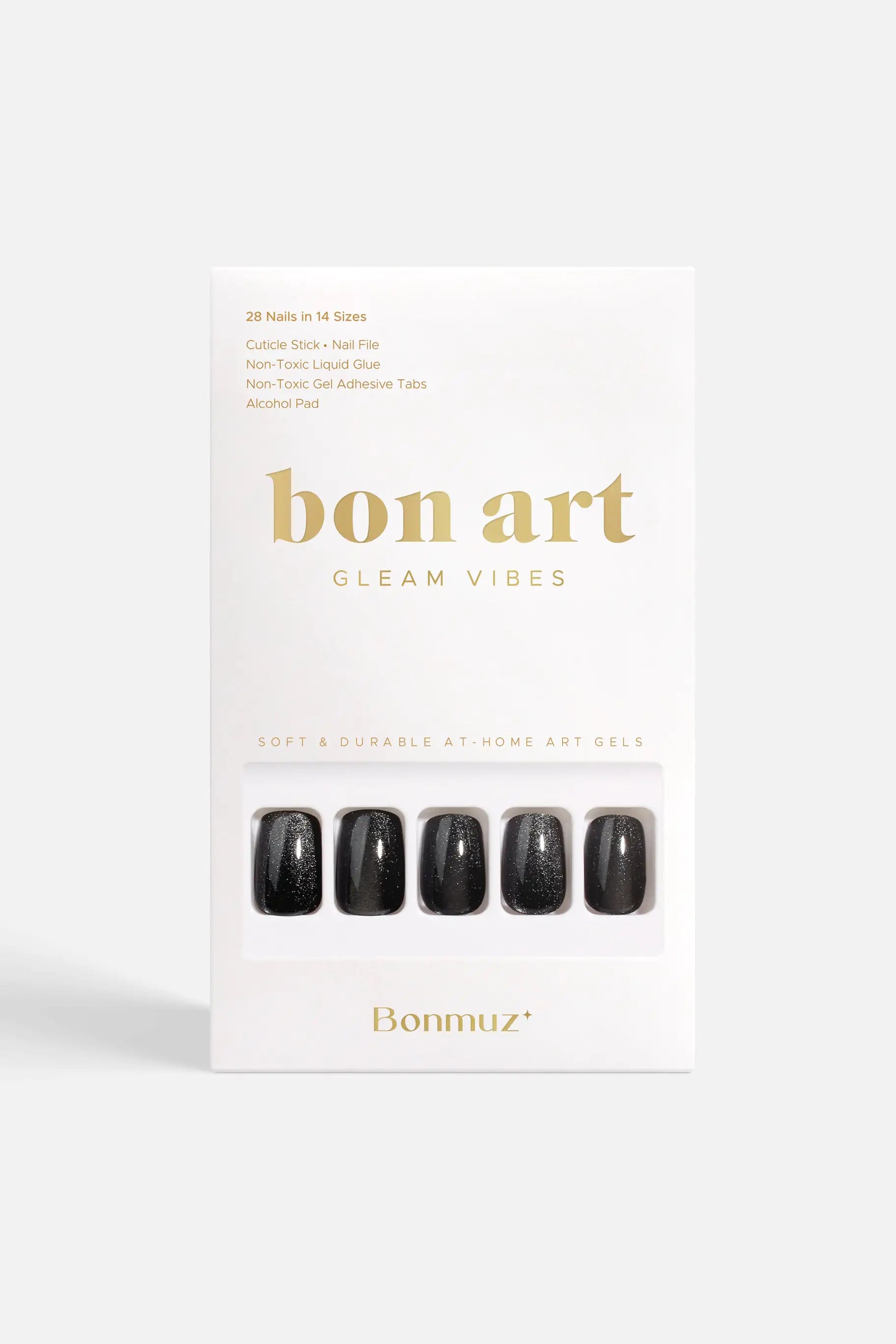 Moonstone Quartz | Soft & Durable Press-On Nails by Bonmuz