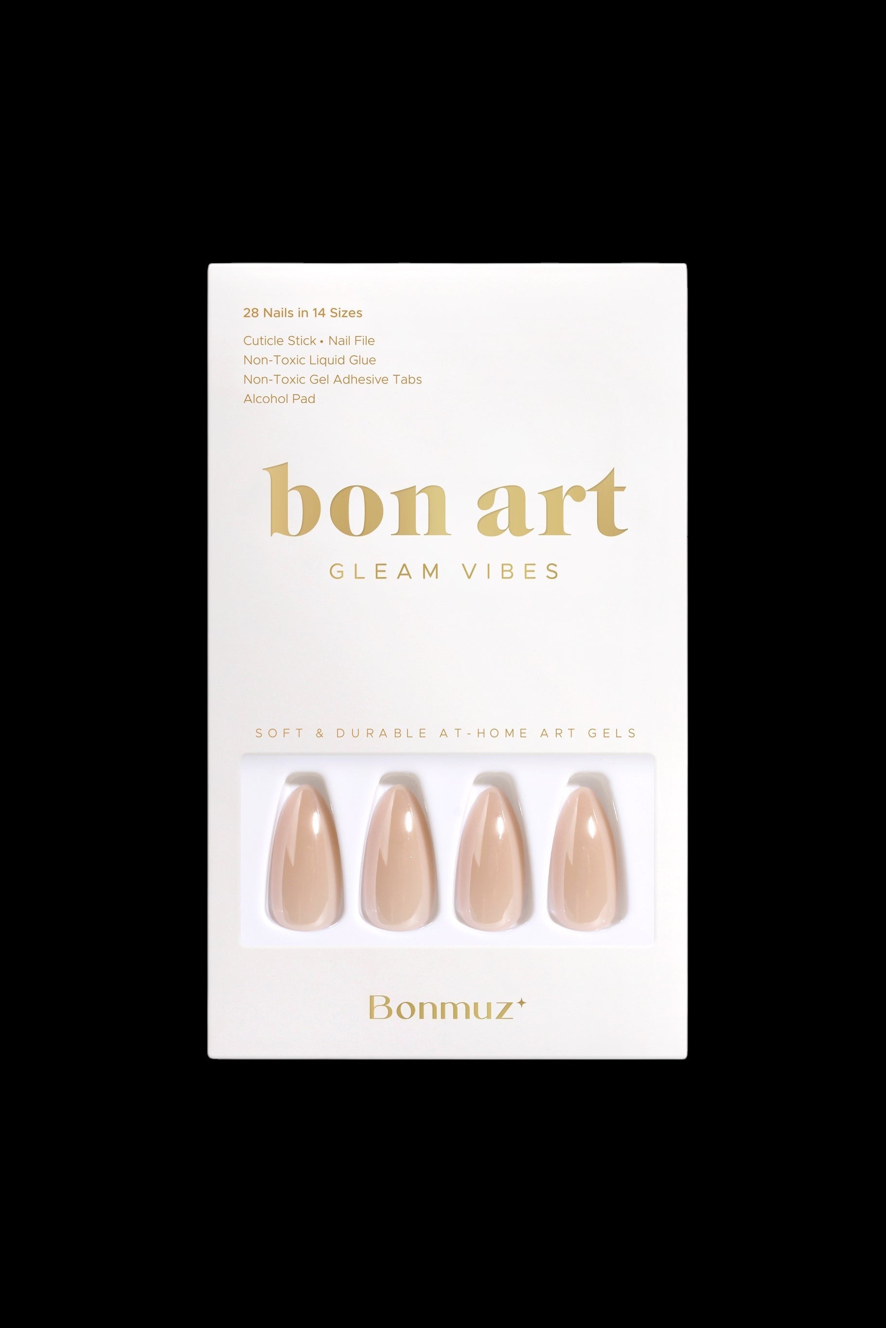 Vanilla Sugar Pop | Soft & Durable Press-On Nails by Bonmuz
