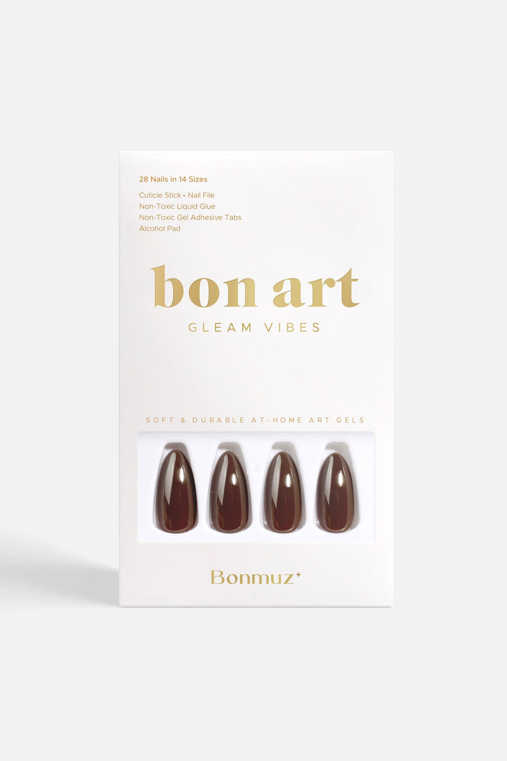Brown Sugar Pop | Soft & Durable Press-On Nails by Bonmuz