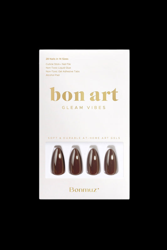 Brown Sugar Pop | Soft & Durable Press-On Nails - AetherLux.Shop
