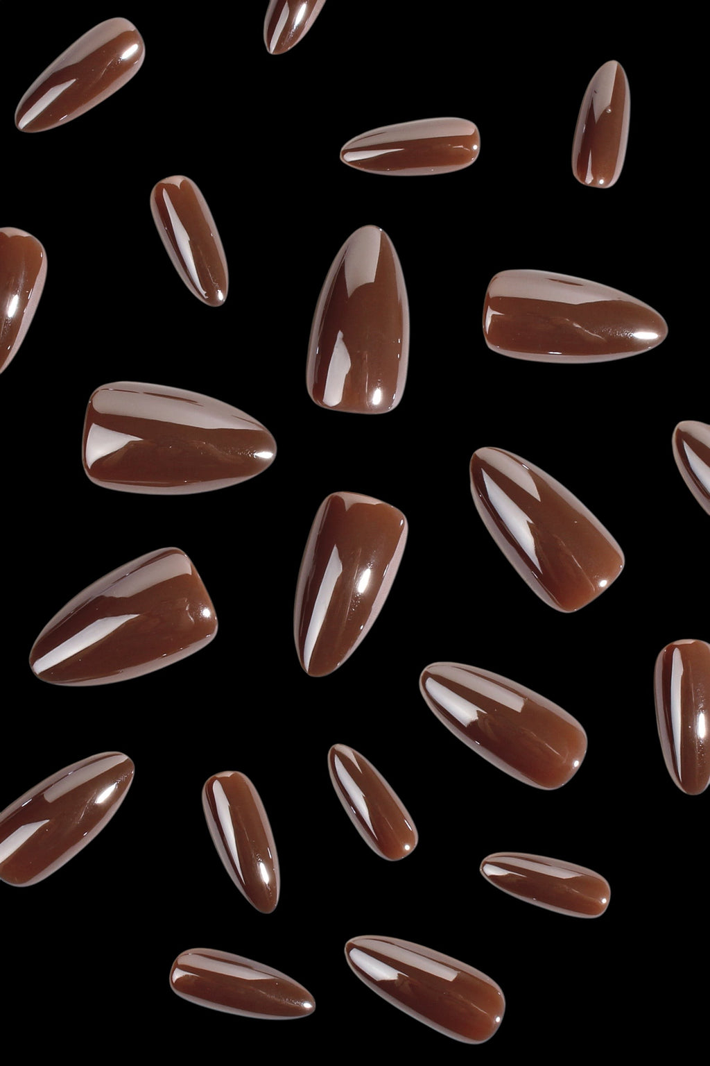 Brown Sugar Pop | Soft & Durable Press-On Nails by Bonmuz