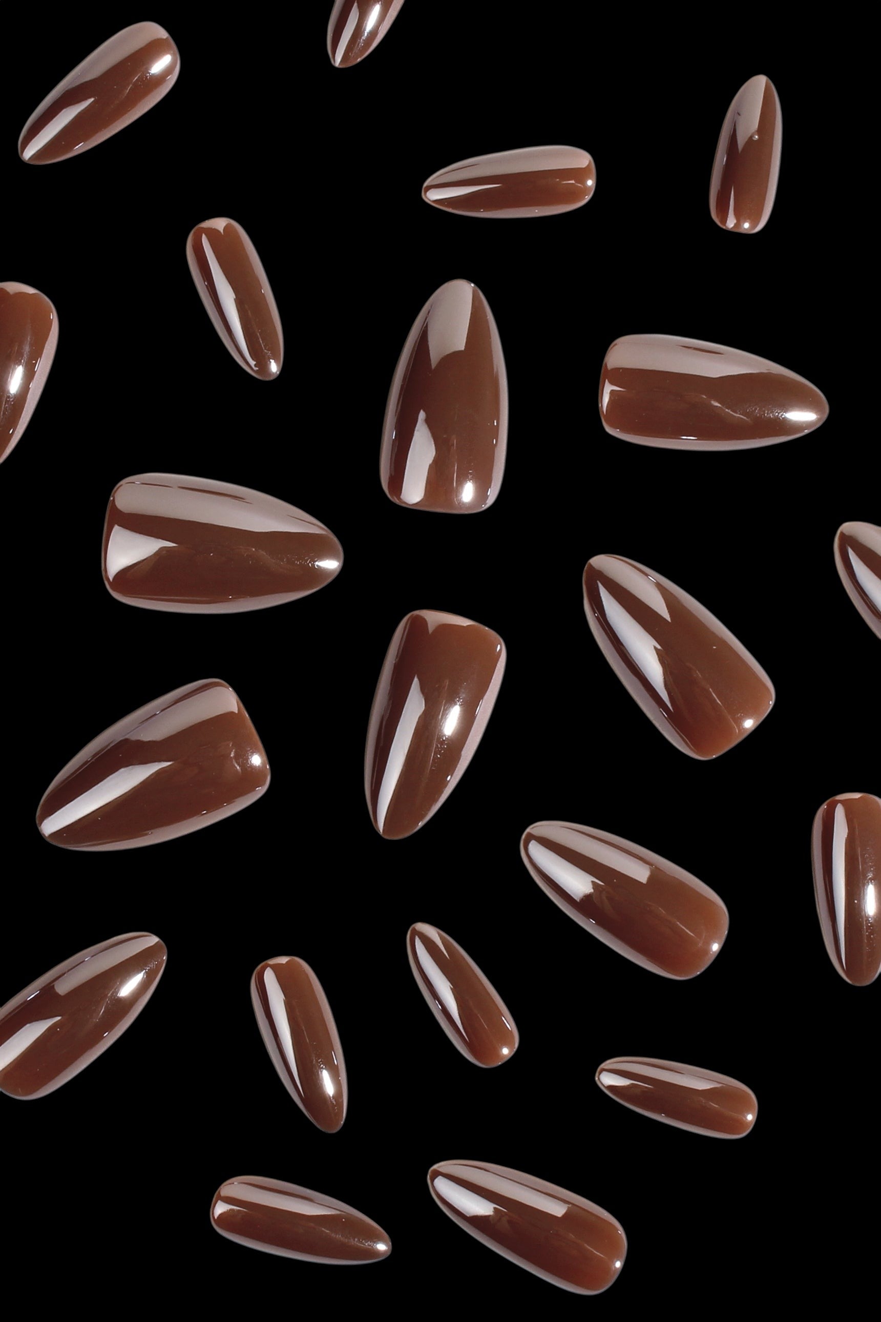 Brown Sugar Pop | Soft & Durable Press-On Nails by Bonmuz