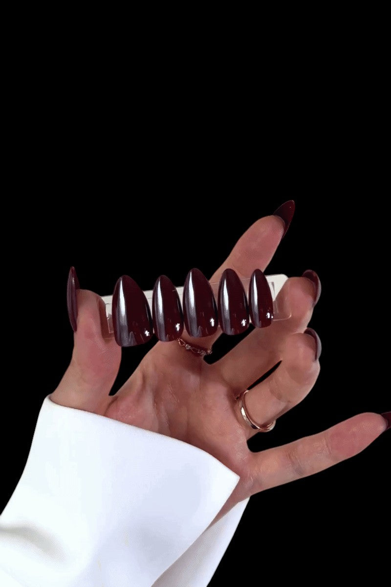 Cherry Sugar Pop | Soft & Durable Press-On Nails by Bonmuz