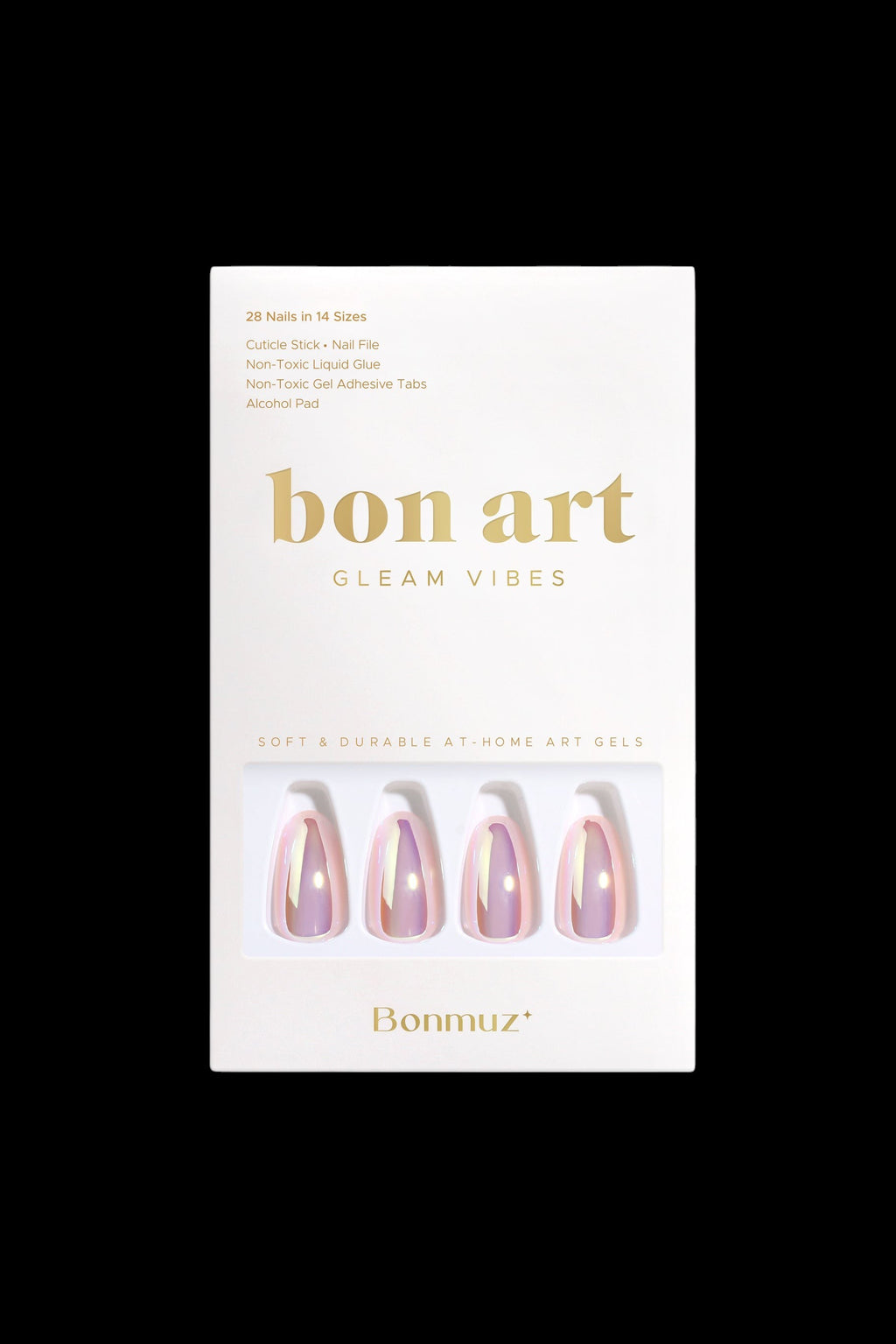 Sunlit Sugar Pop | Soft & Durable Press-On Nails by Bonmuz