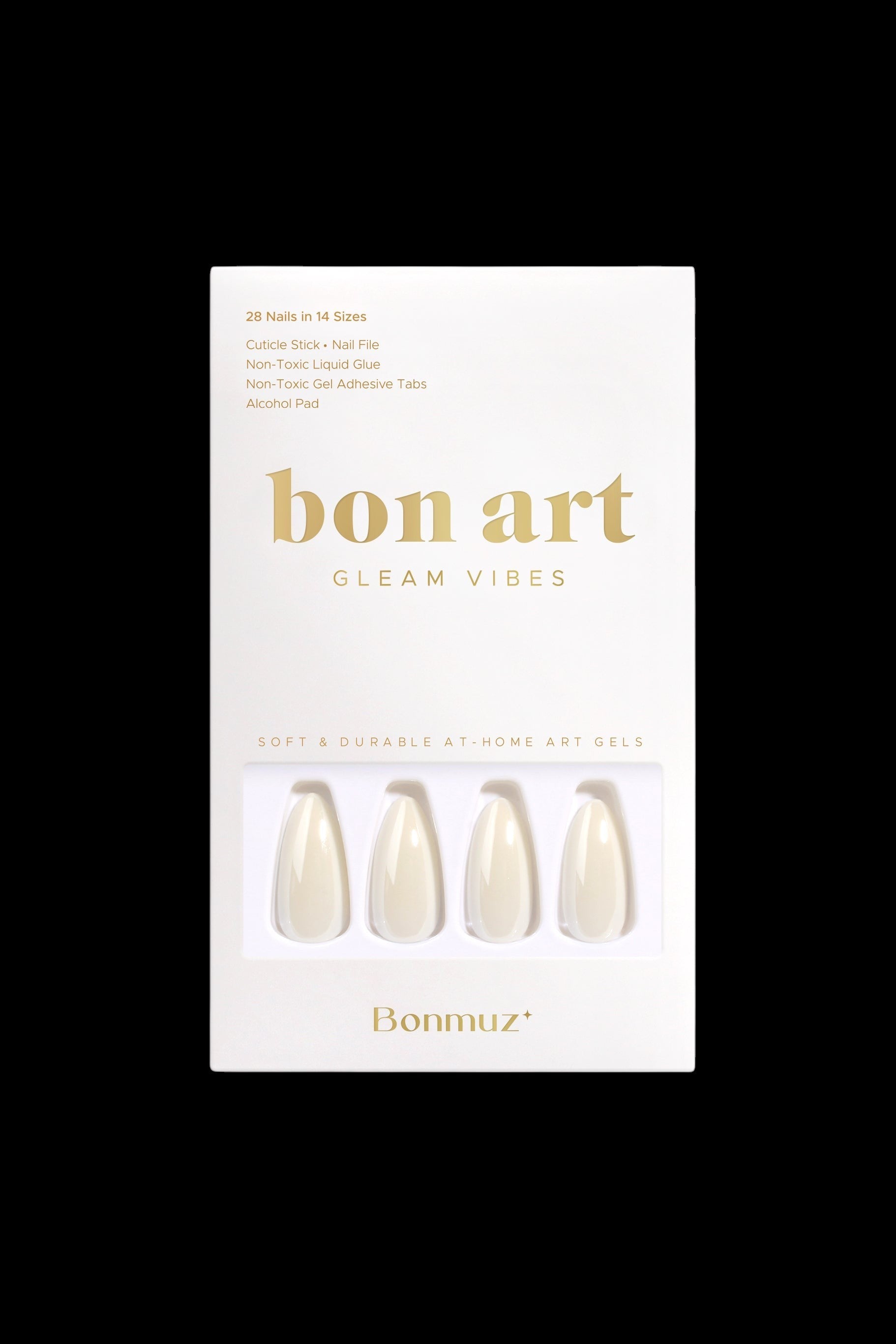 Milk Sugar Pop | Soft & Durable Press-On Nails by Bonmuz