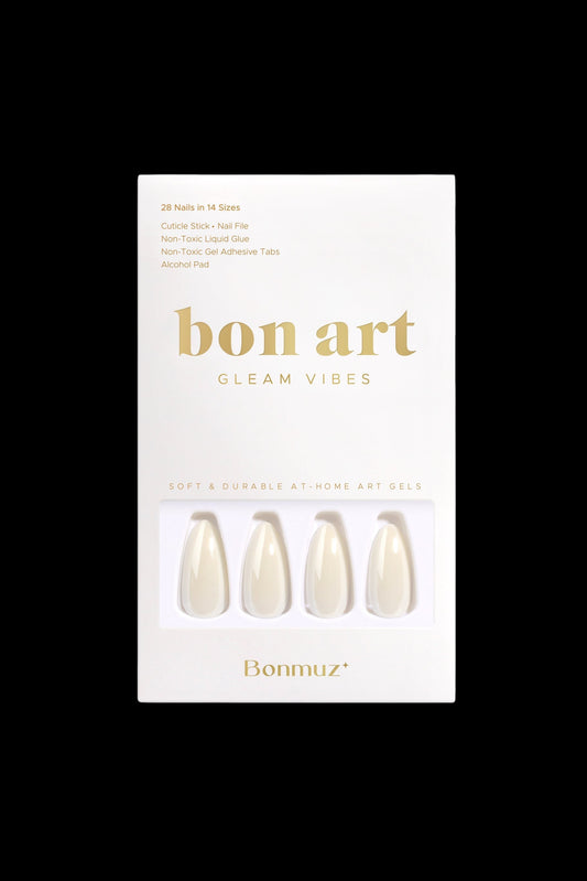 Milk Sugar Pop | Soft & Durable Press-On Nails - AetherLux.Shop