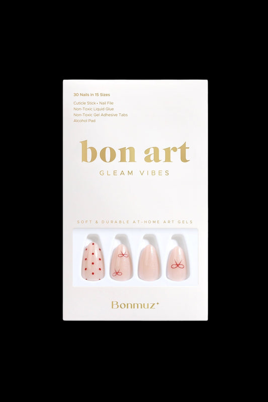 Berry Bows | Soft & Durable Press-On Nails - AetherLux.Shop