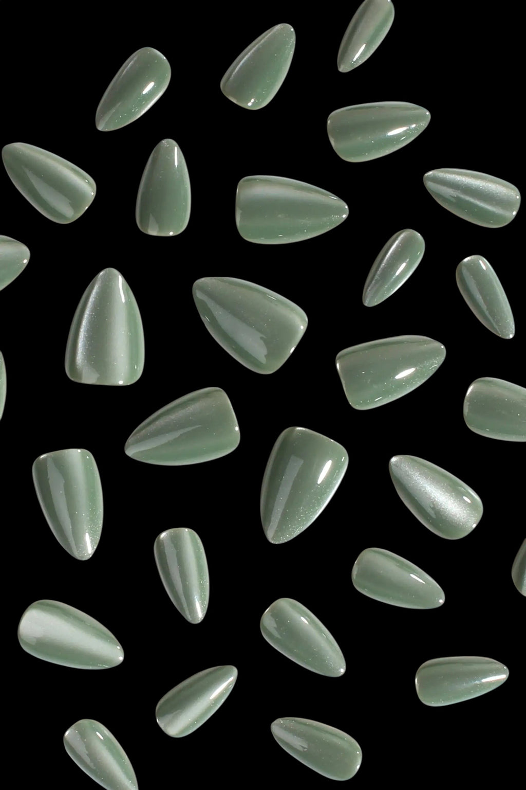 Sage Quartz | Soft & Durable Press-On Nails by Bonmuz