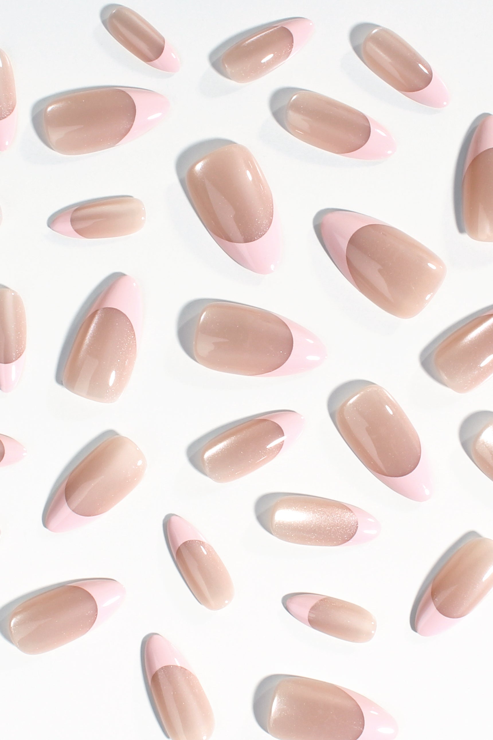 Ballet Quartz | Soft & Durable Press-On Nails by Bonmuz