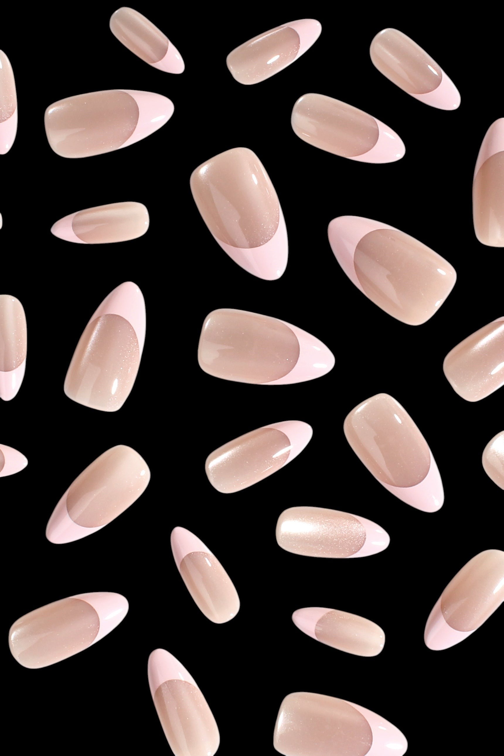 Ballet Quartz | Soft & Durable Press-On Nails by Bonmuz