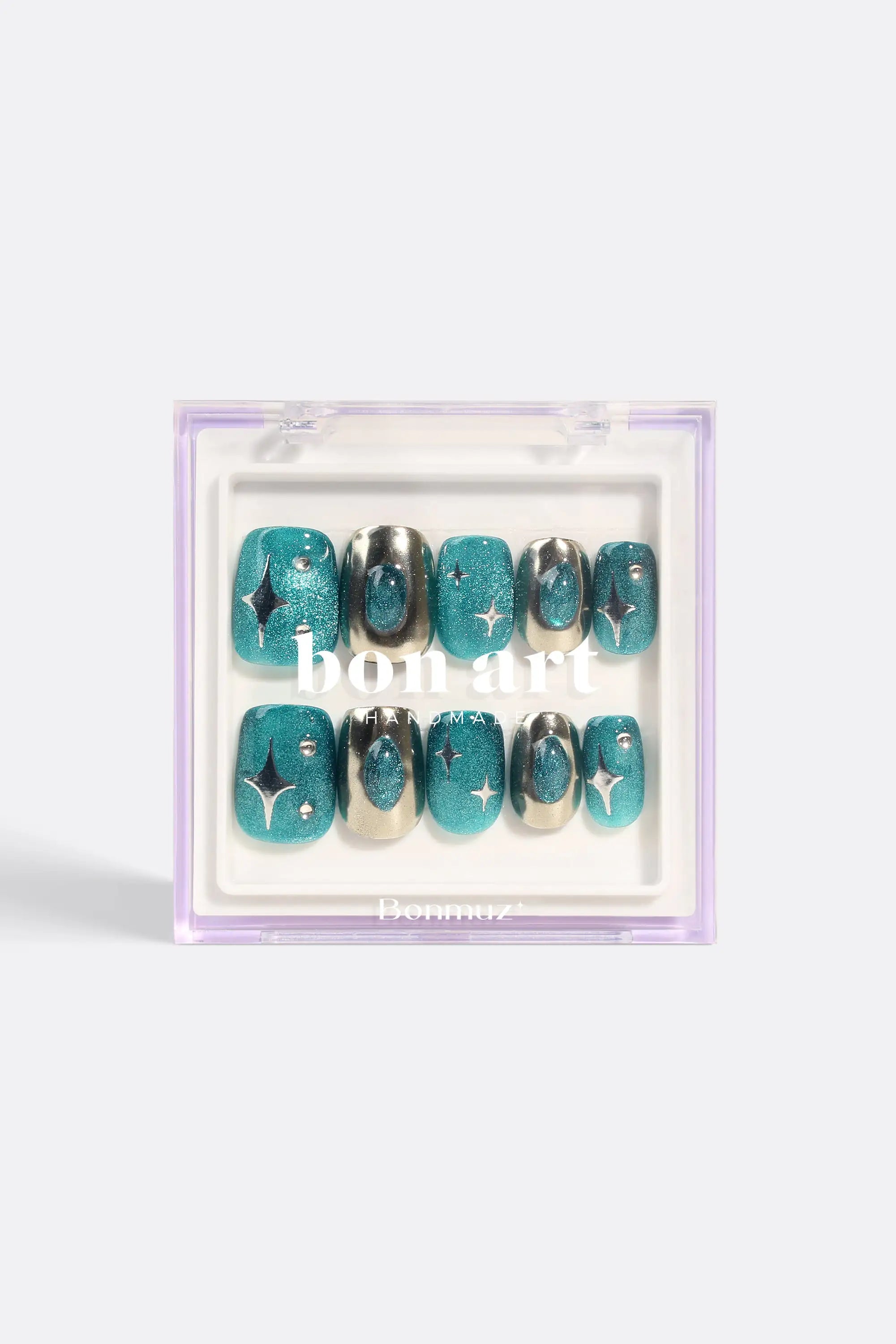 Marina Mirage | Pro Handmade Gel Nails by Bonmuz