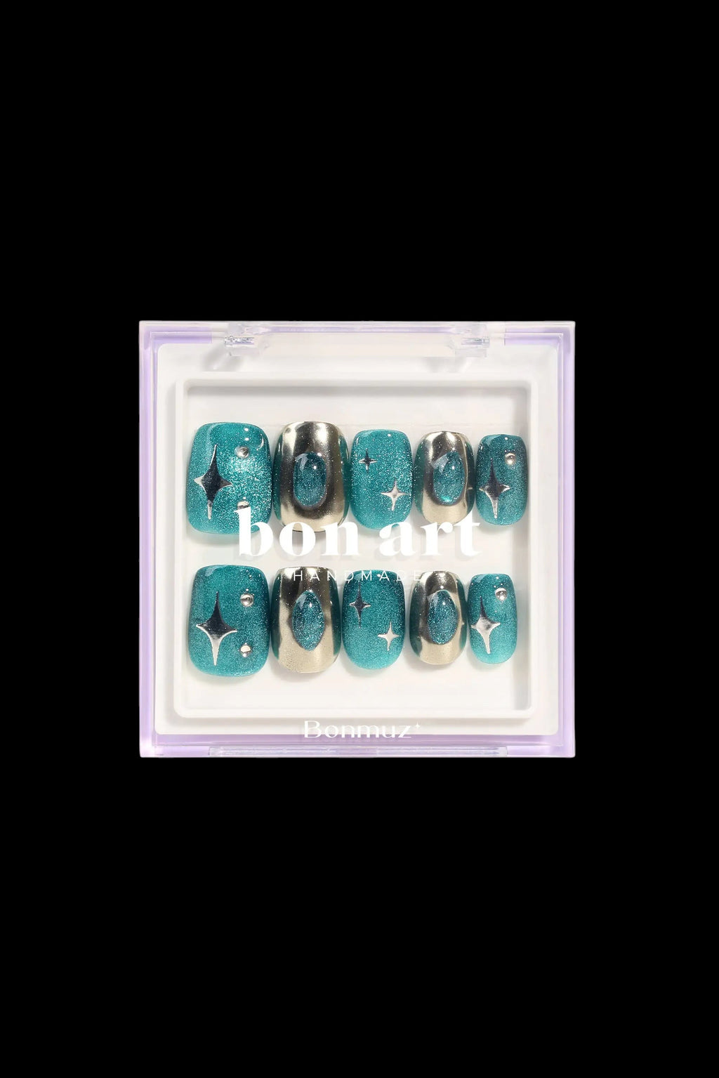 Marina Mirage | Pro Handmade Gel Nails by Bonmuz