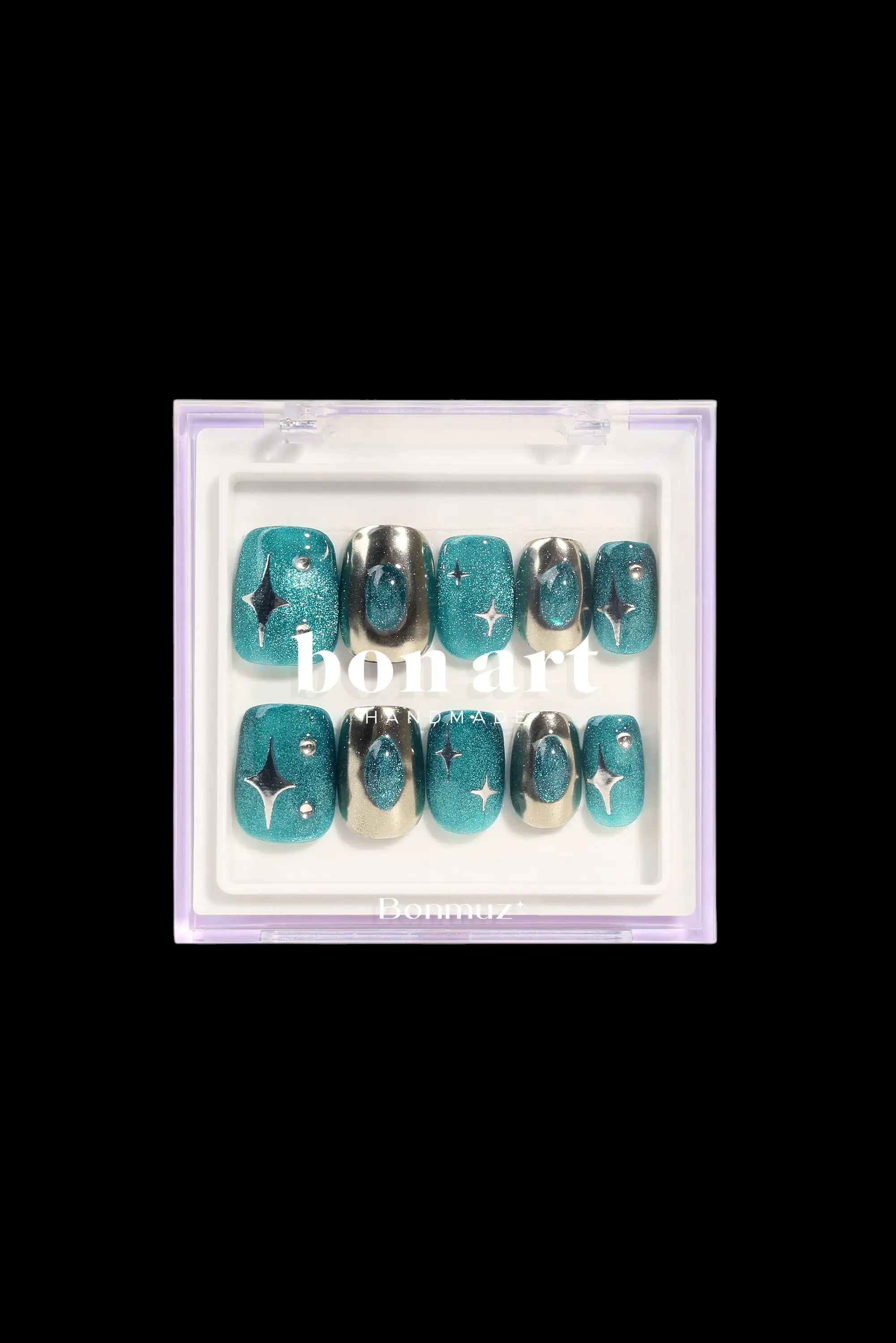 Marina Mirage | Pro Handmade Gel Nails by Bonmuz