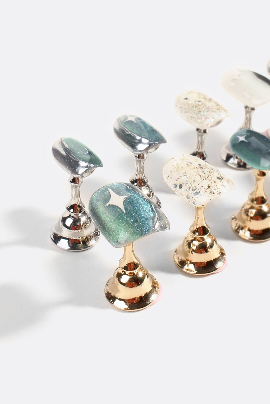 Woodland Glitter Gala | Pro Handmade Gel Nails by Bonmuz