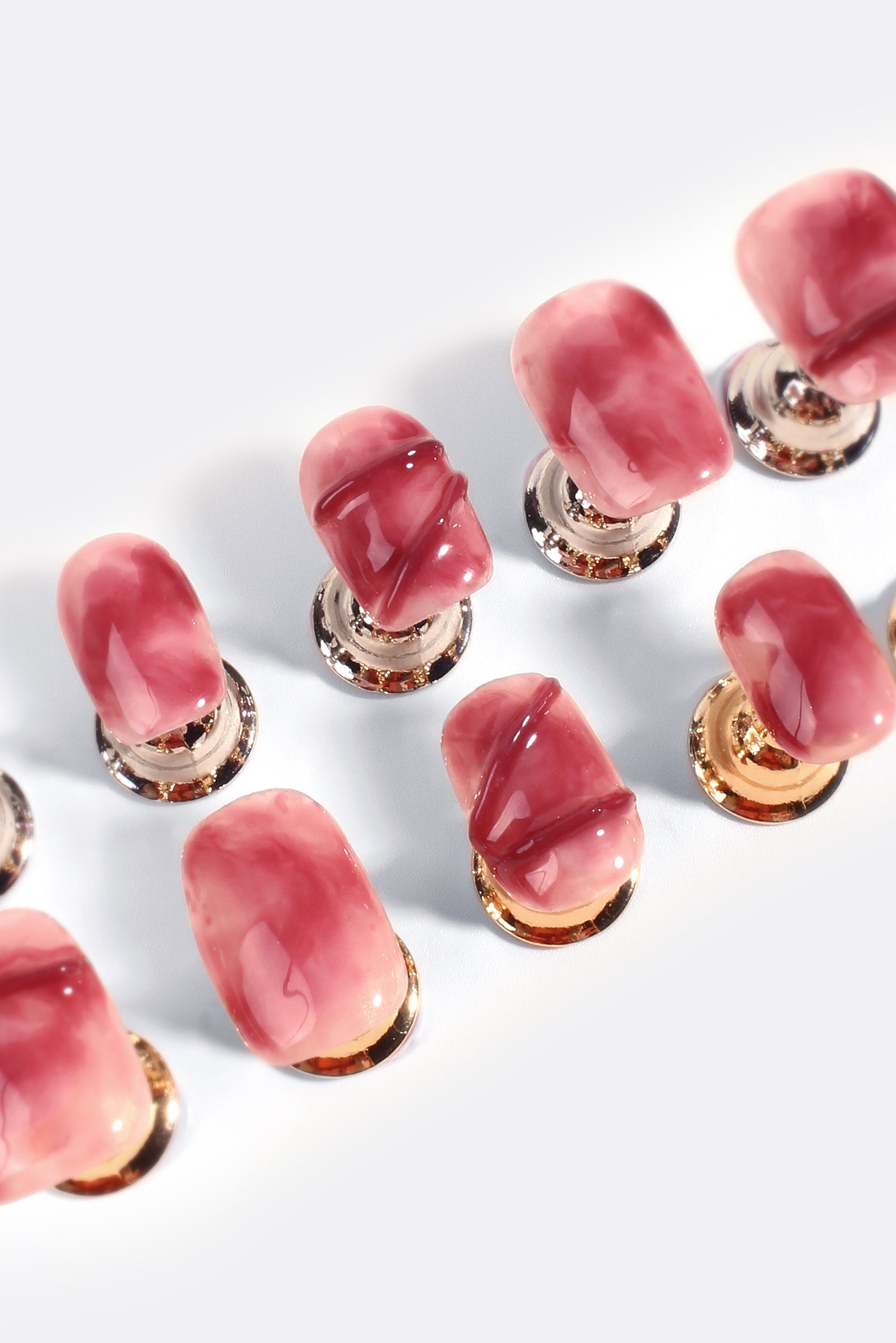 Vintage Garnet | Pro Handmade Gel Nails by Bonmuz