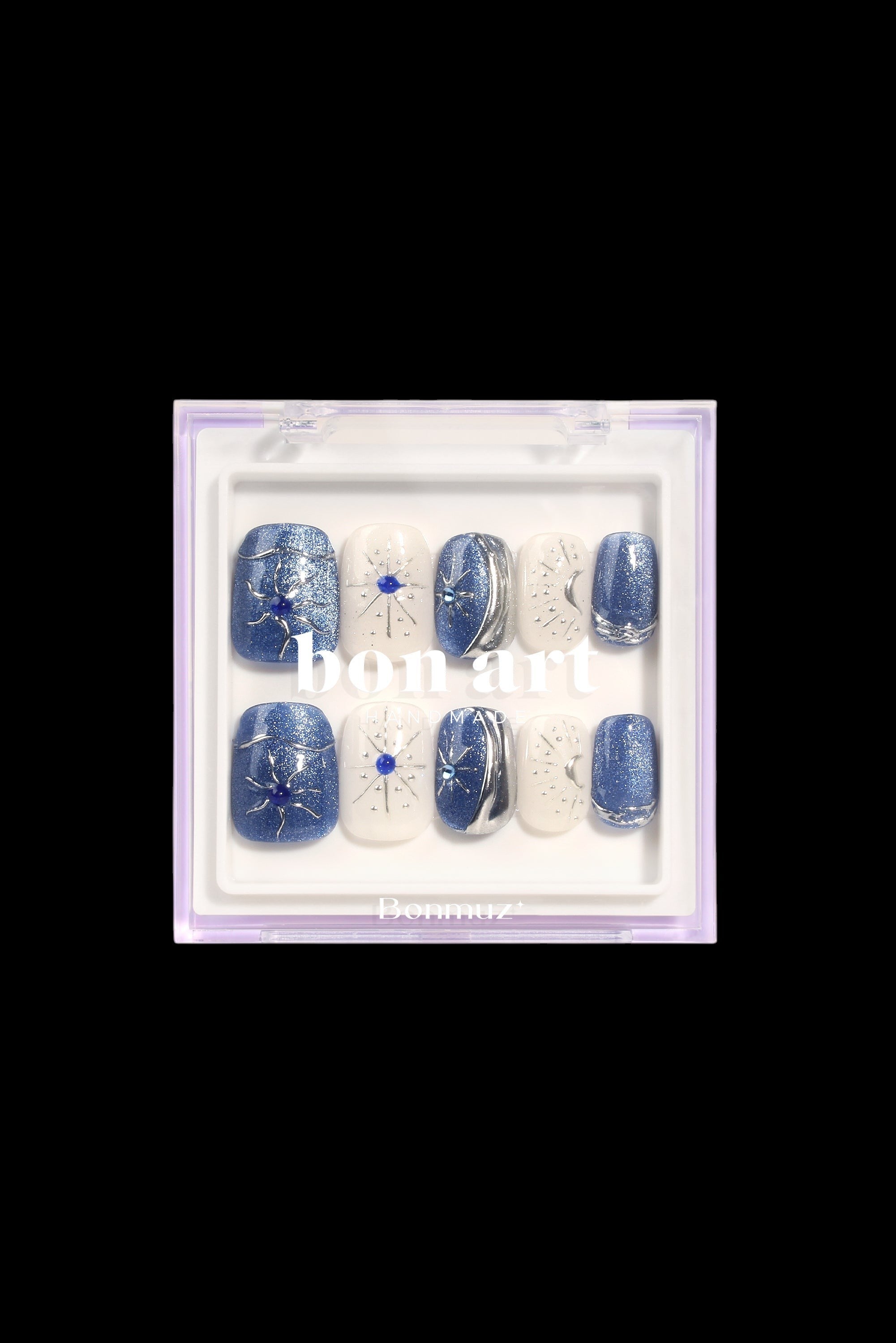 Lunar Luster | Pro Handmade Gel Nails by Bonmuz