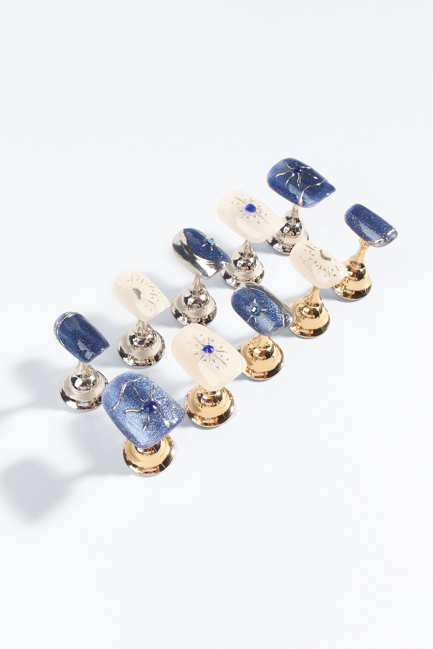 Lunar Luster | Pro Handmade Gel Nails by Bonmuz