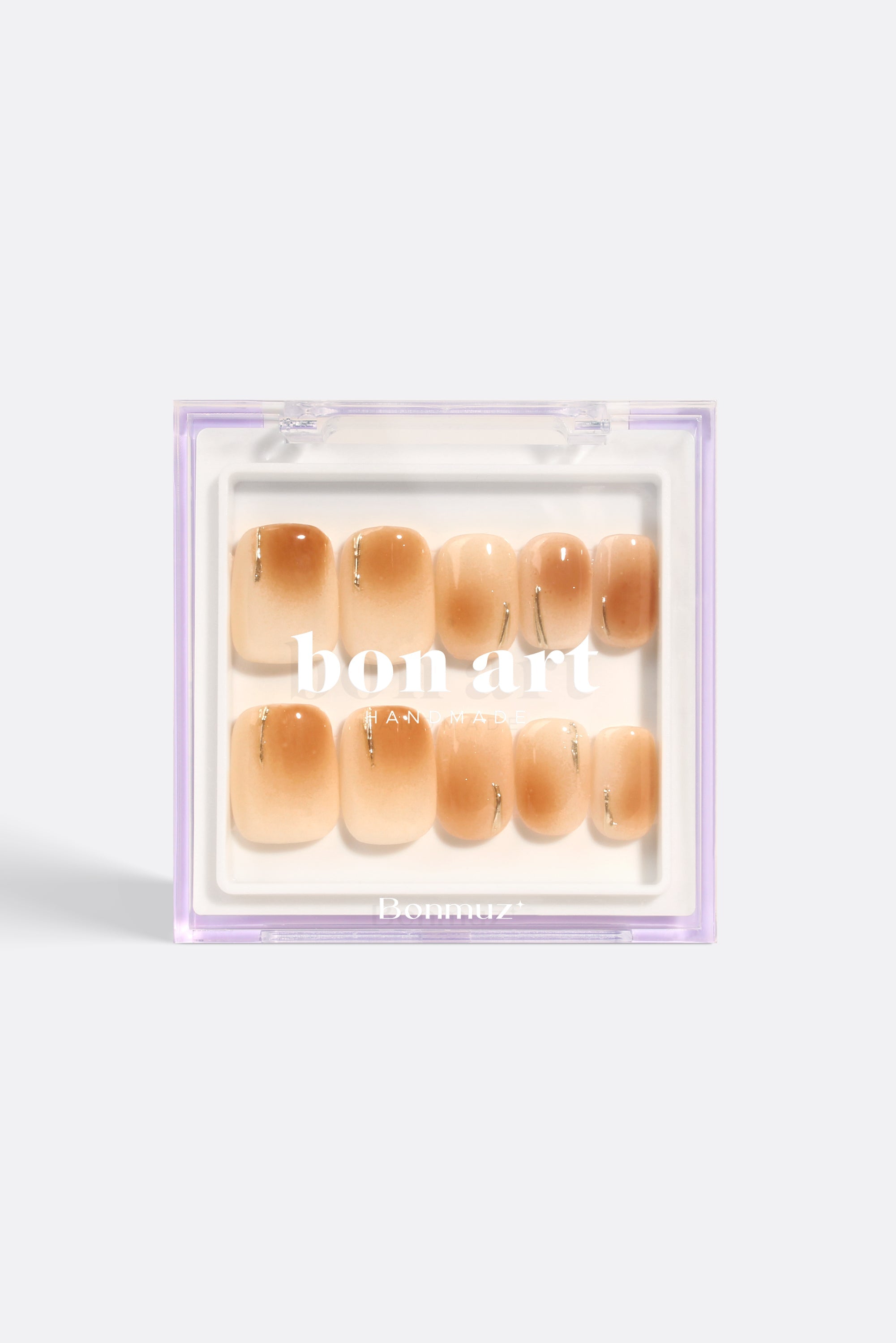 Sandstone Solstice | Pro Handmade Gel Nails by Bonmuz