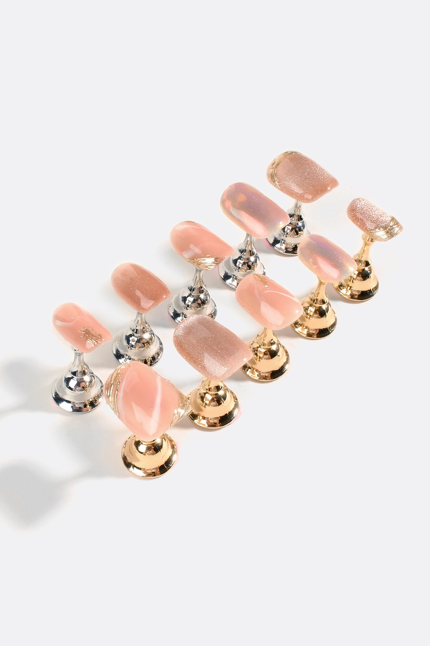 Rose Gold Rush | Pro Handmade Gel Nails by Bonmuz