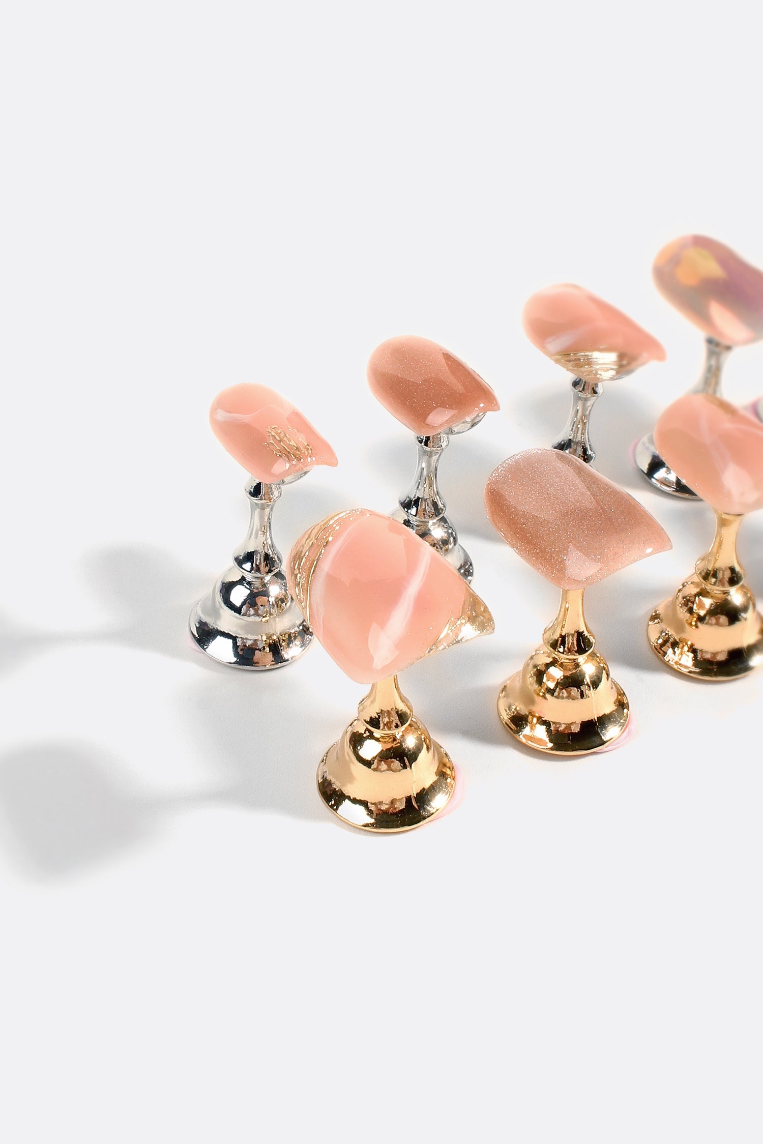 Rose Gold Rush | Pro Handmade Gel Nails by Bonmuz