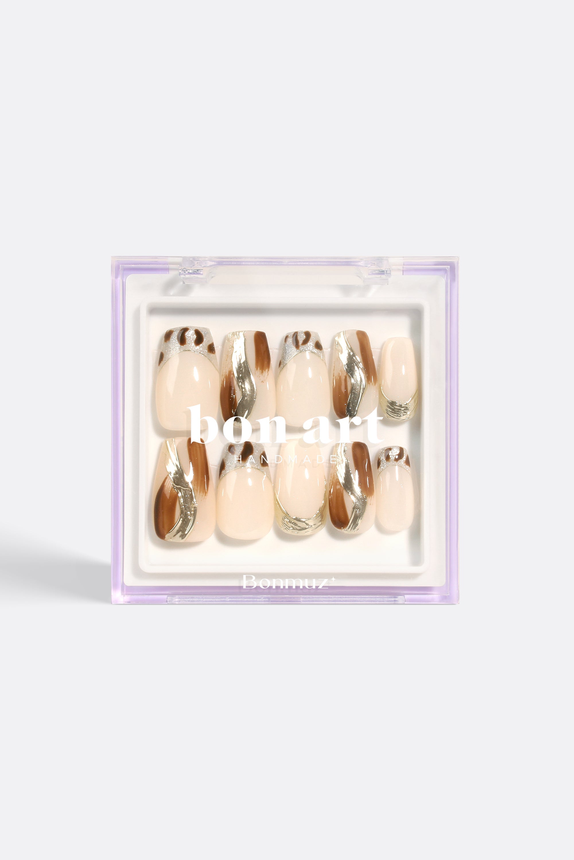 Feline Flair | Pro Handmade Gel Nails by Bonmuz